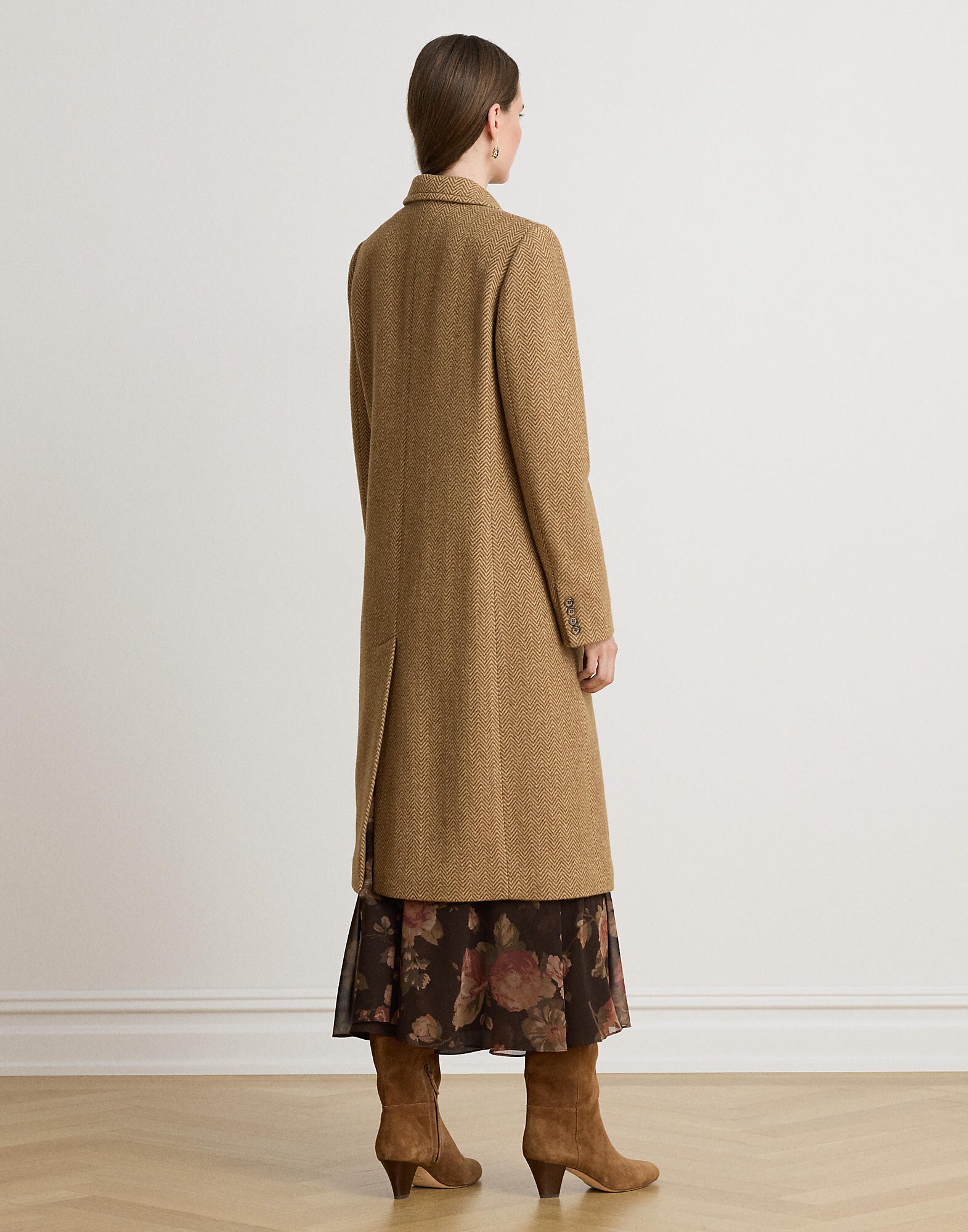 Lauren Ralph Lauren Abrigo de entretiempo marrón / umbra – imagen 3