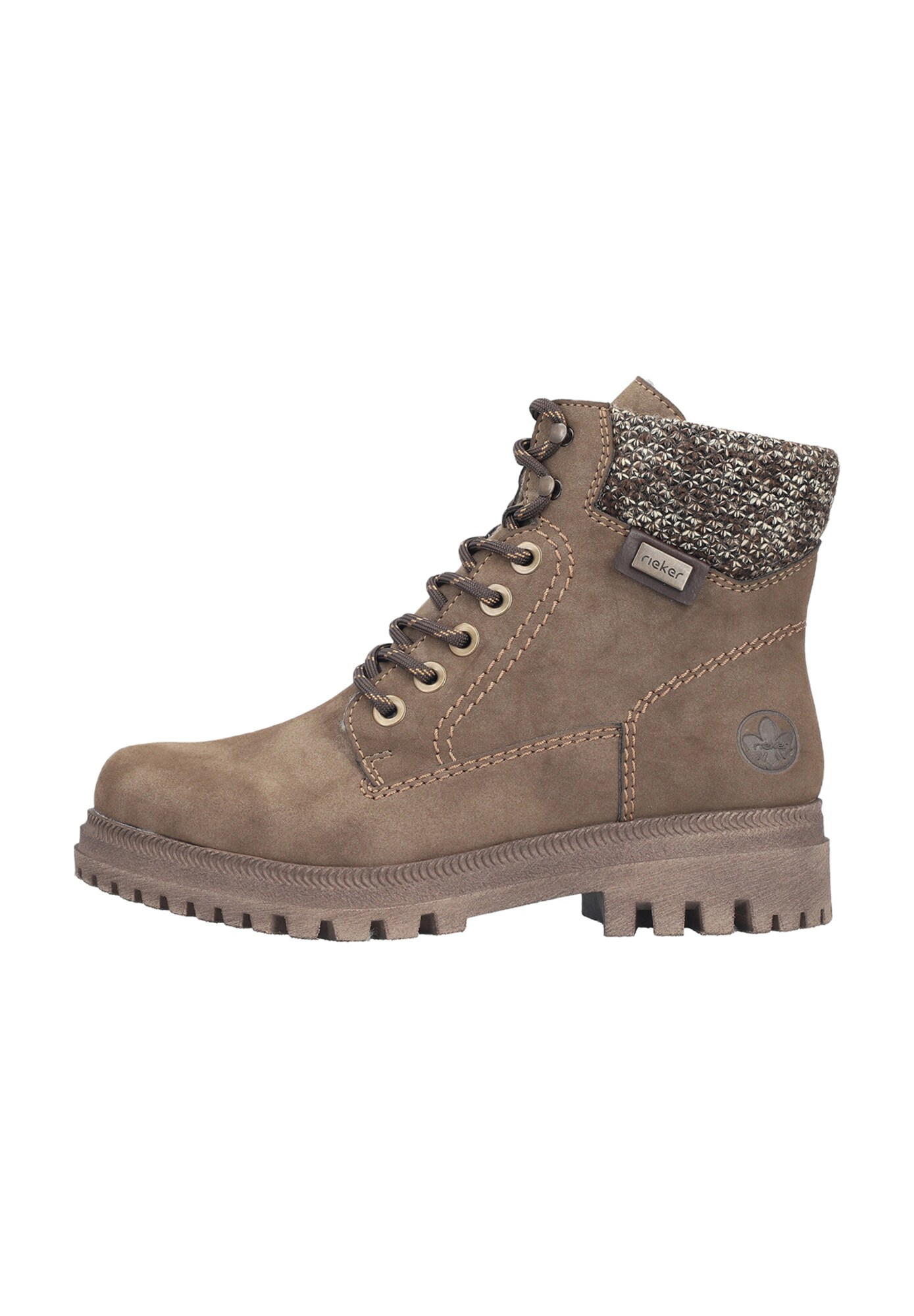 Rieker Ladies Mid Height Boots Y7621-54 Green ankelboots dam – bild 7