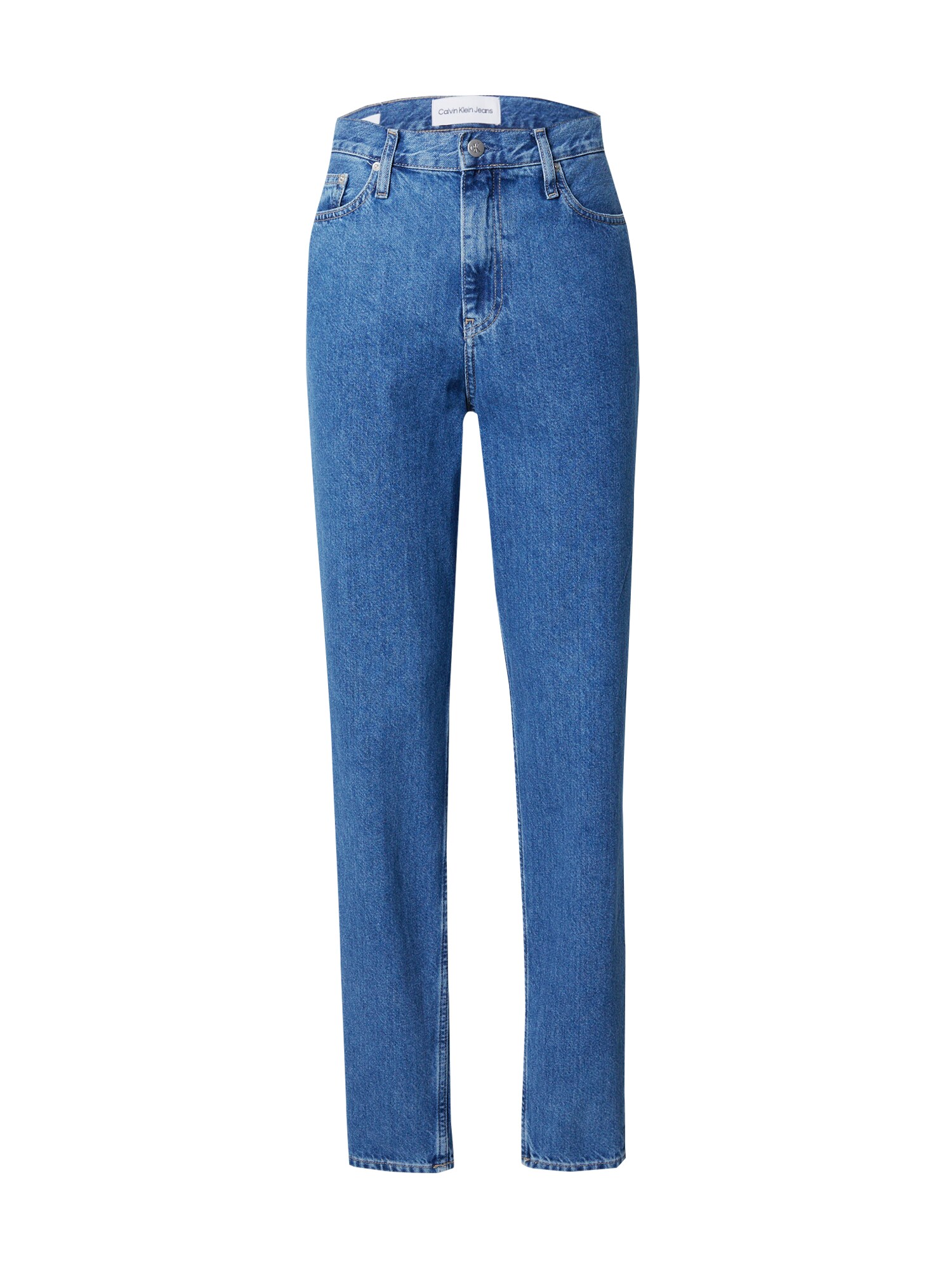Calvin Klein Jeans Džínsy 'MOM Jeans'  modrá denim