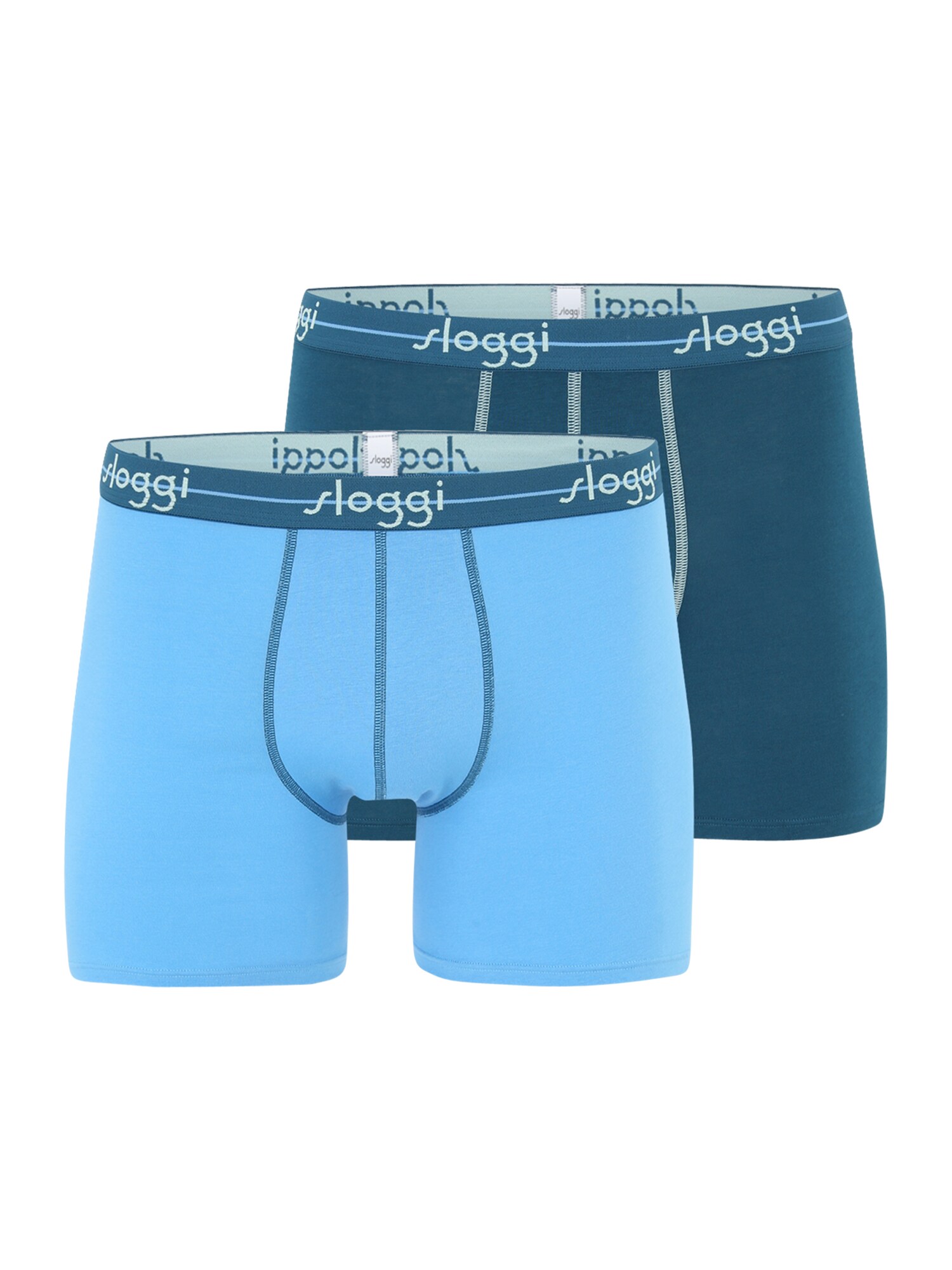 SLOGGI Boxeralsók  világoskék / benzin / menta akciós termékkép 1