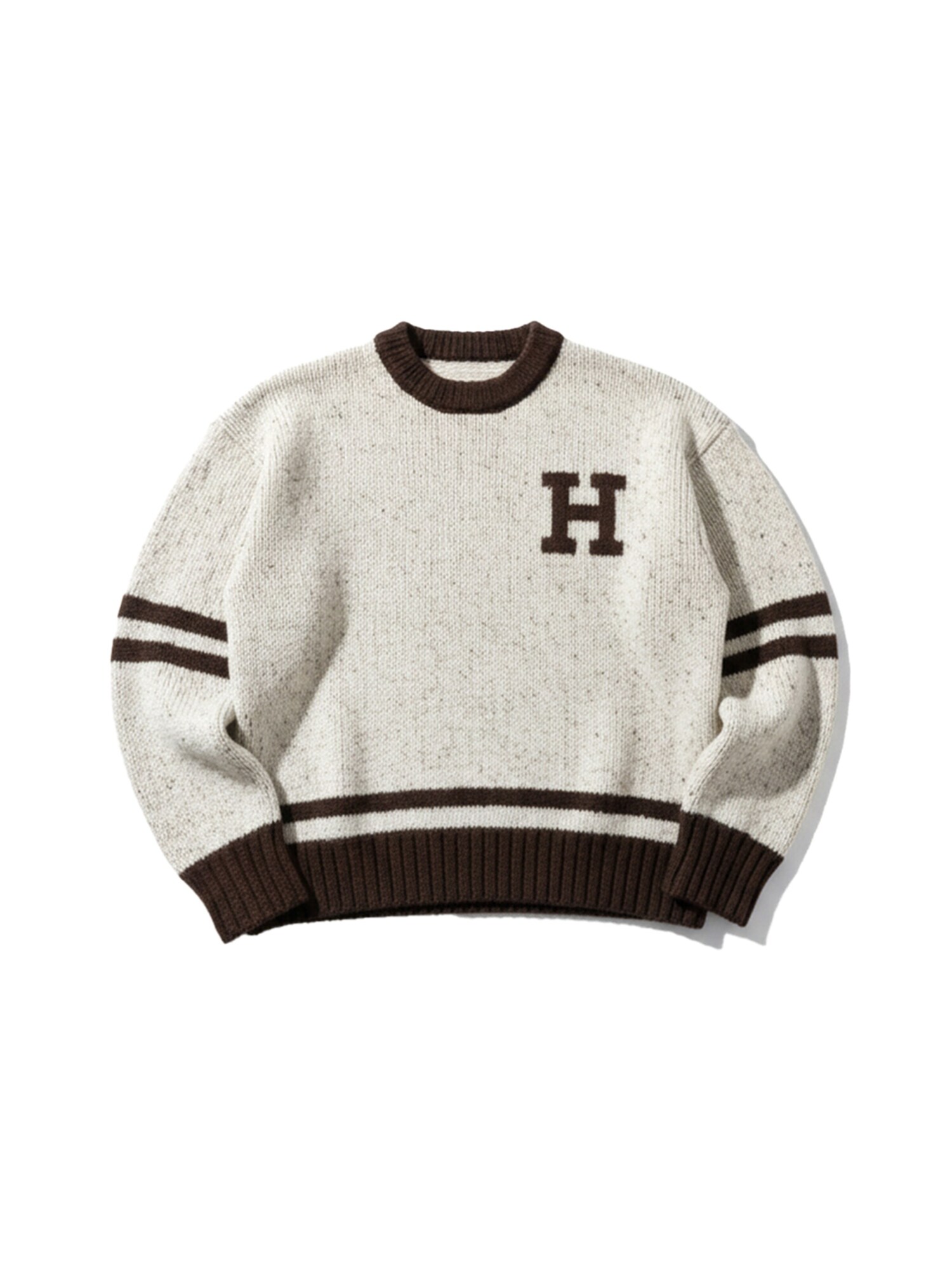 Kleidermafia Jersey 'Letter'  beige