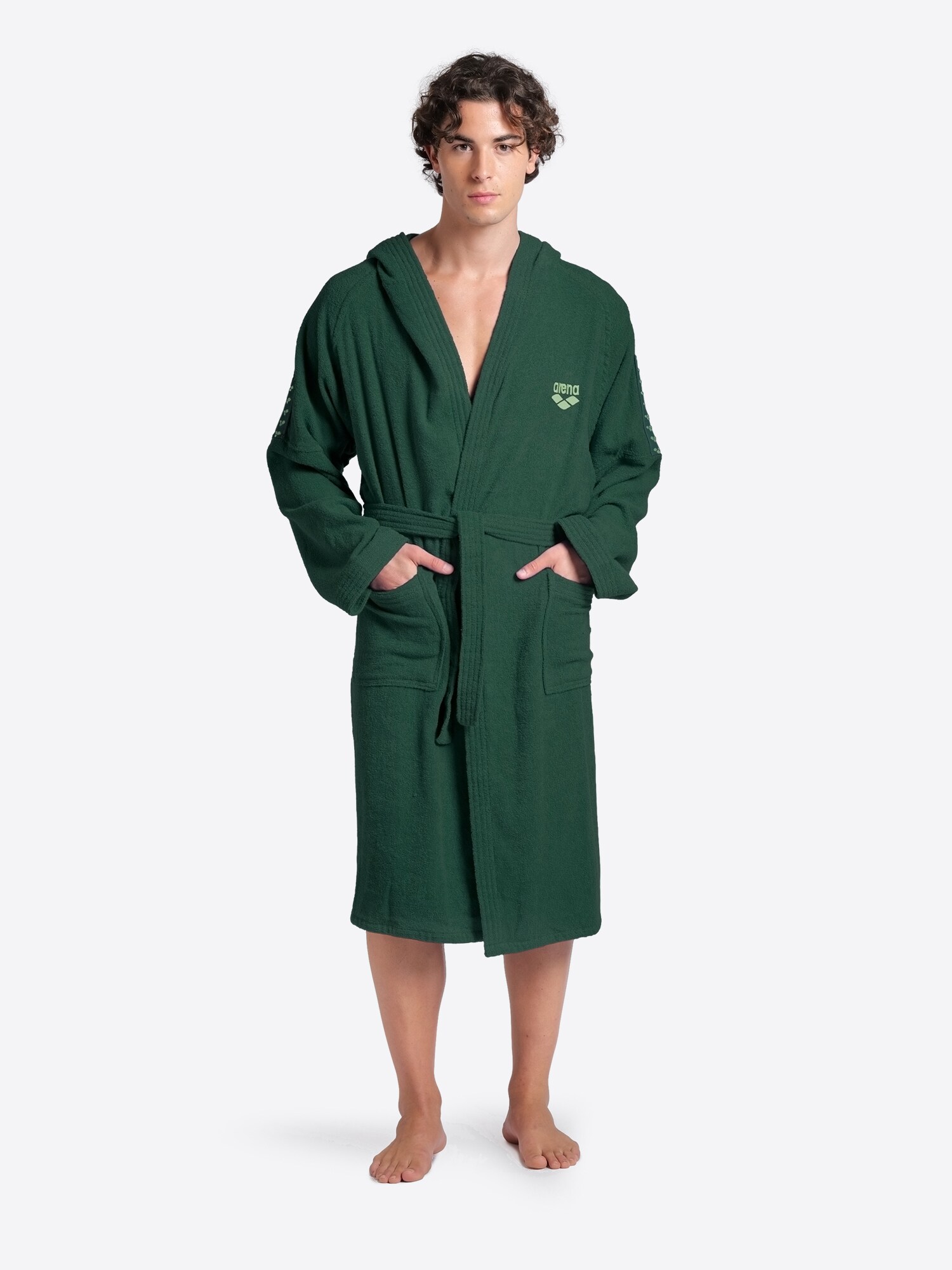 Thumbnail - ARENA Bademantel TEAM STRIPE