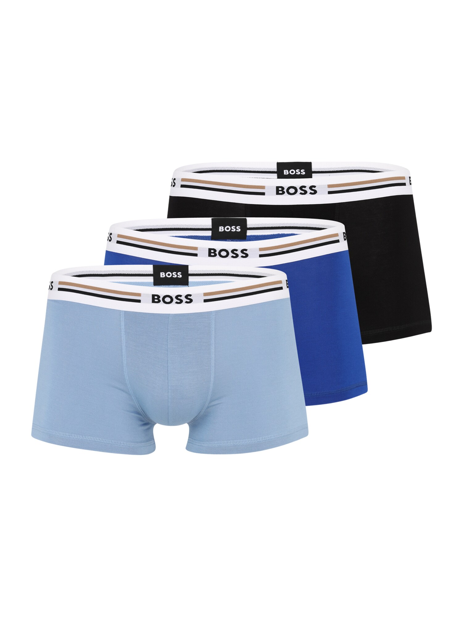 BOSS Boxeralsók 'Revive'  kék / világoskék / barna / fekete akciós termékkép 1