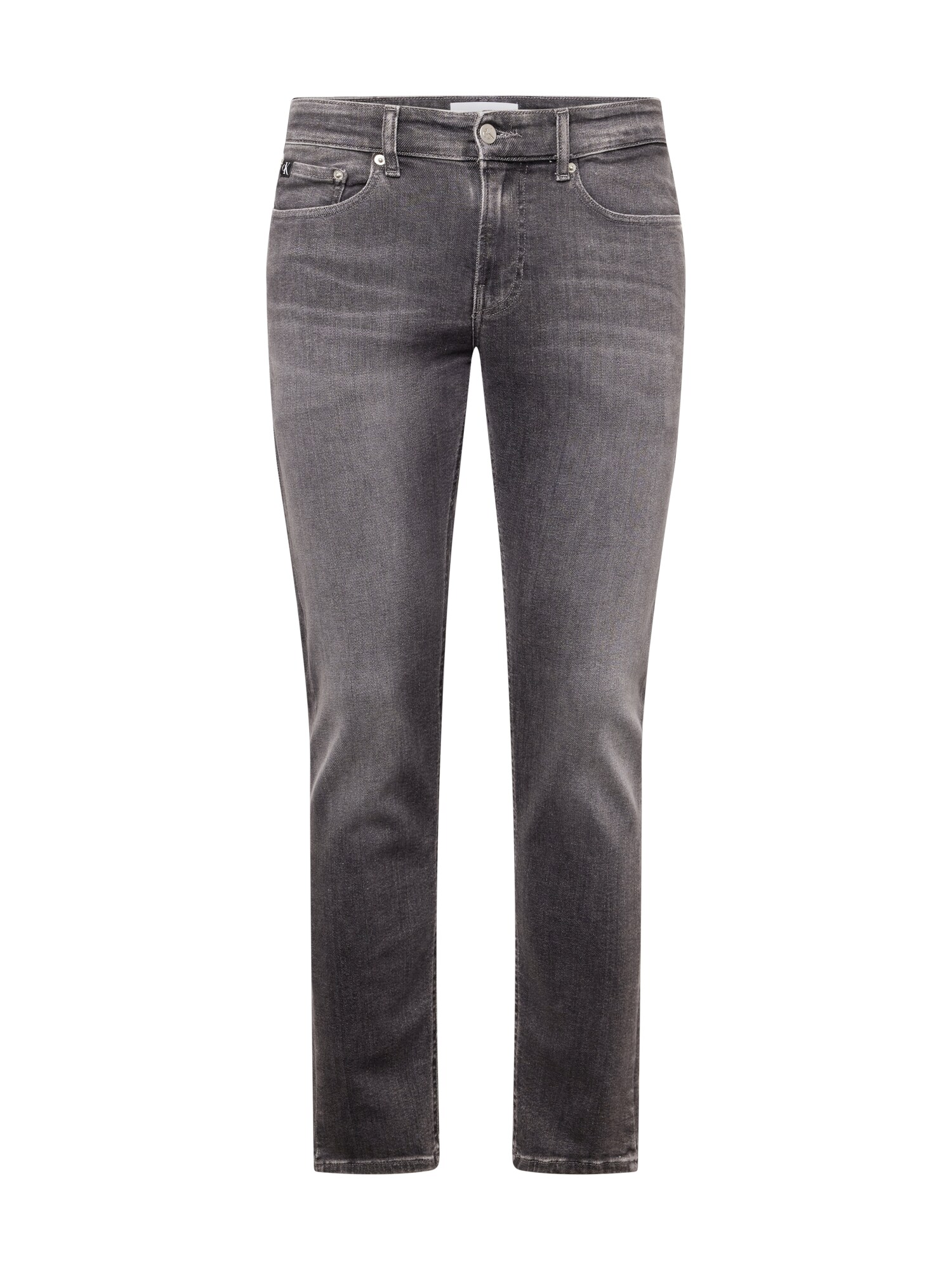 Calvin Klein Jeans Džínsy 'SKINNY'  sivý denim