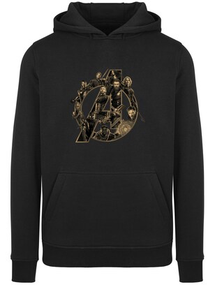 F4NT4STIC Sweatshirt Goud / Zwart