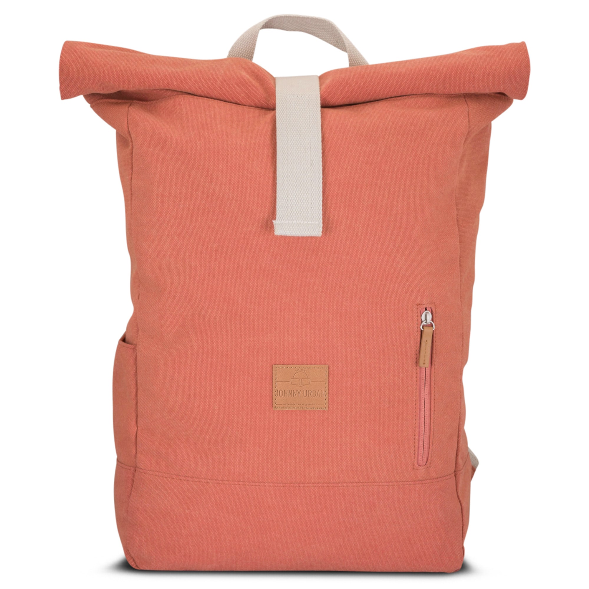 Johnny Urban Rucsac Adam Large  roșu pastel