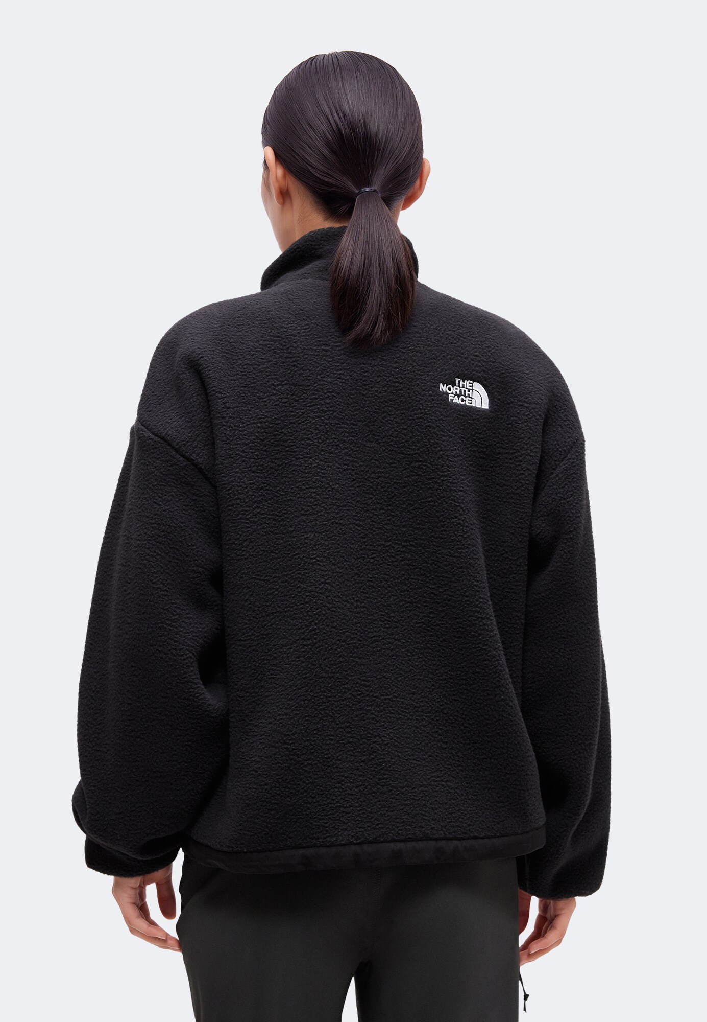 THE NORTH FACE Chaqueta polar funcional 'Yumiori'  negro / blanco – imagen 3