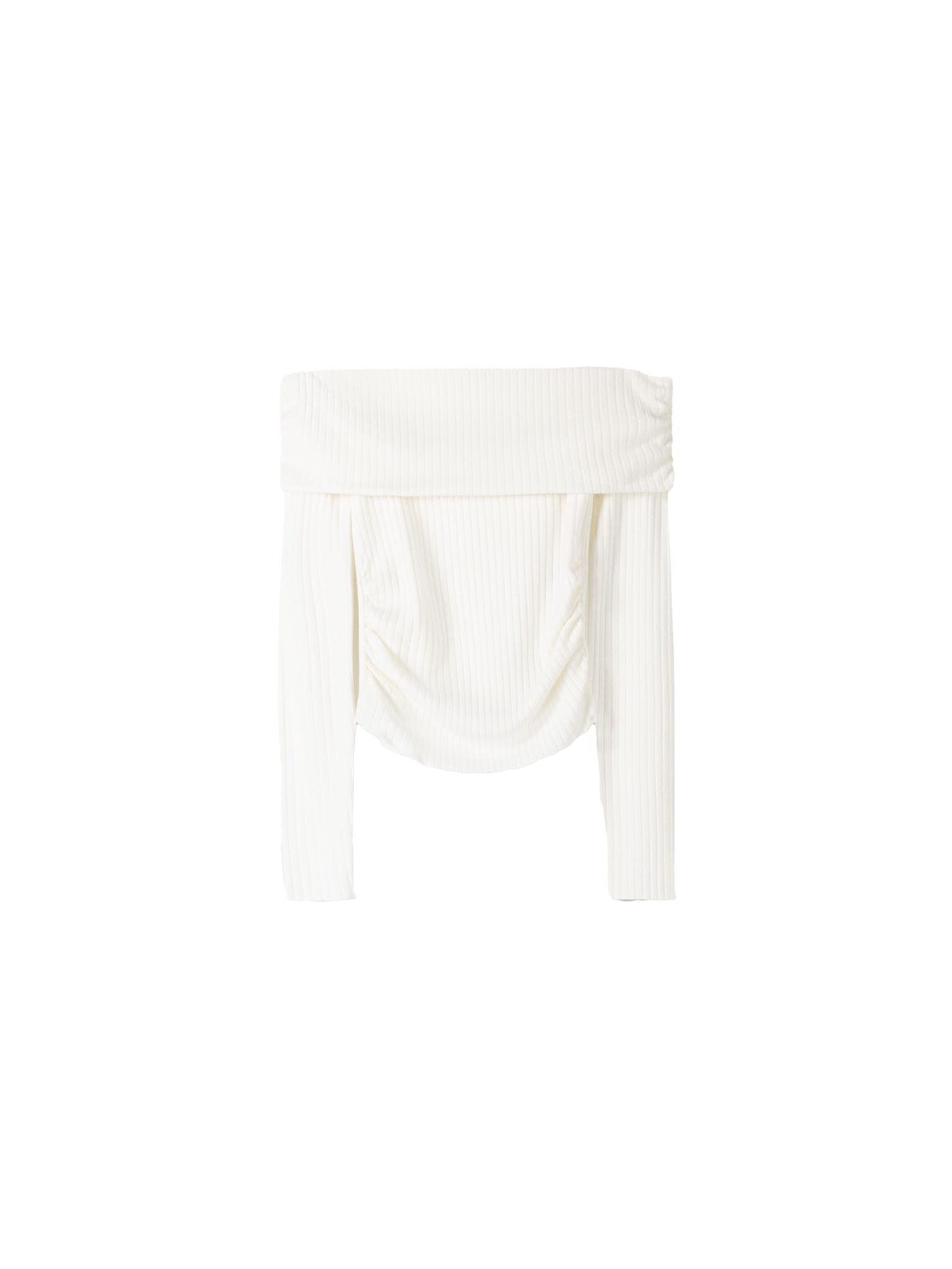 Bershka Tricou  ecru