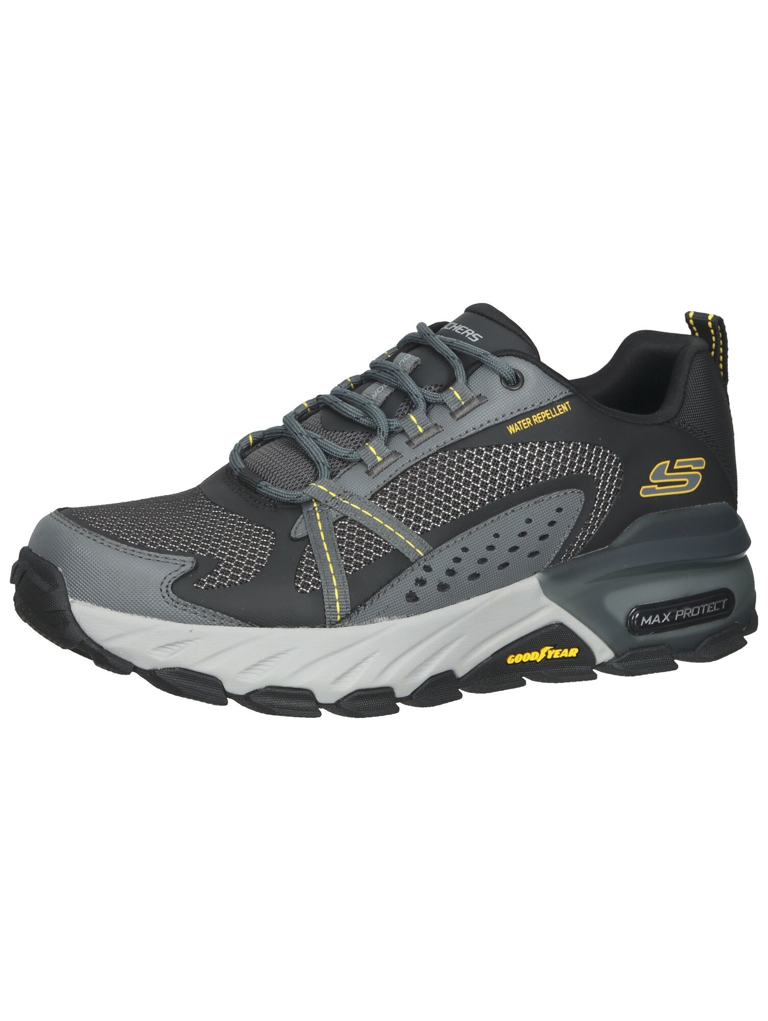 Skechers Sneakers Laag Geel / Grijs / Lichtgrijs / Zwart