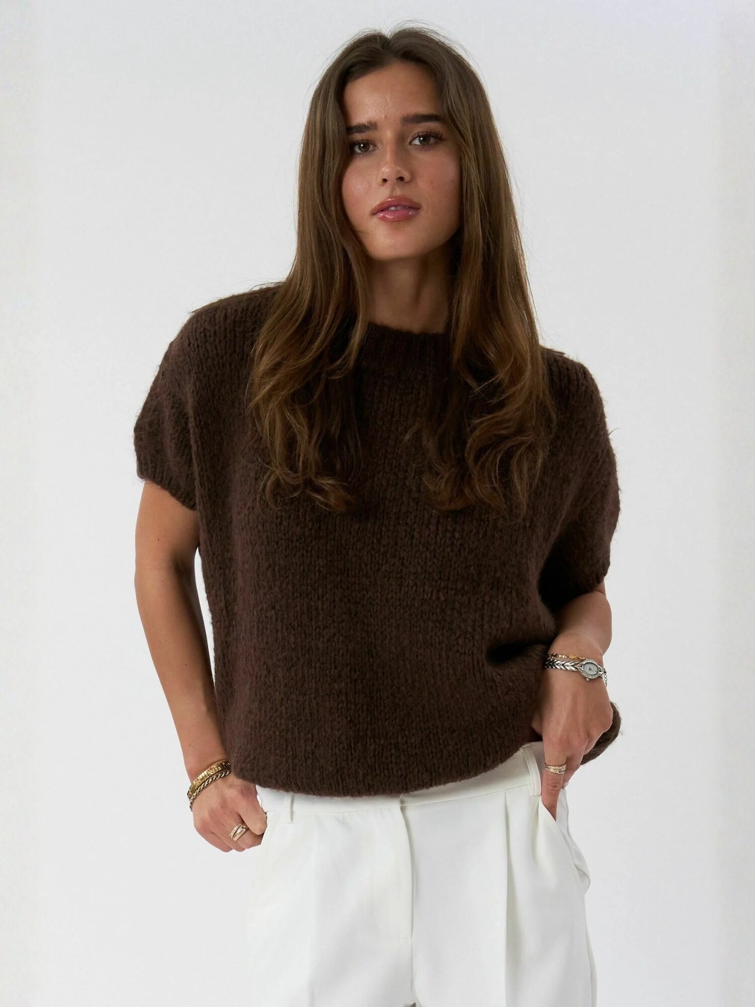 TEESHOPPEN Pulover ' Chloe '  maro