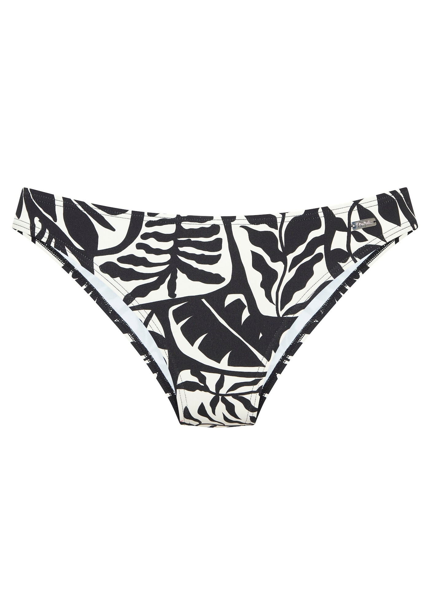 BUFFALO Bikinové nohavičky  krémová / čierna