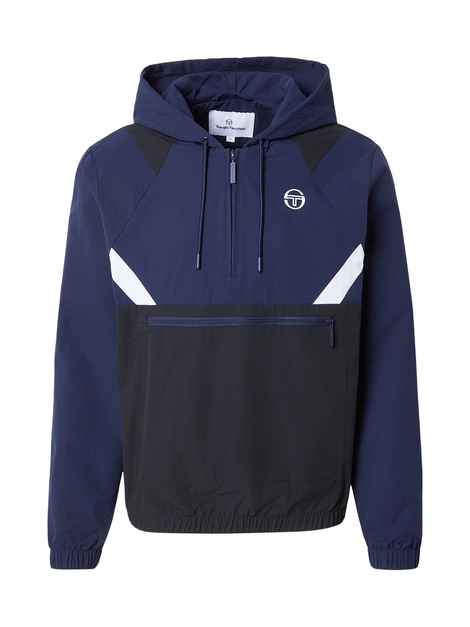 Sergio Tacchini Chaqueta deportiva 'Apice' navy / negro / blanco