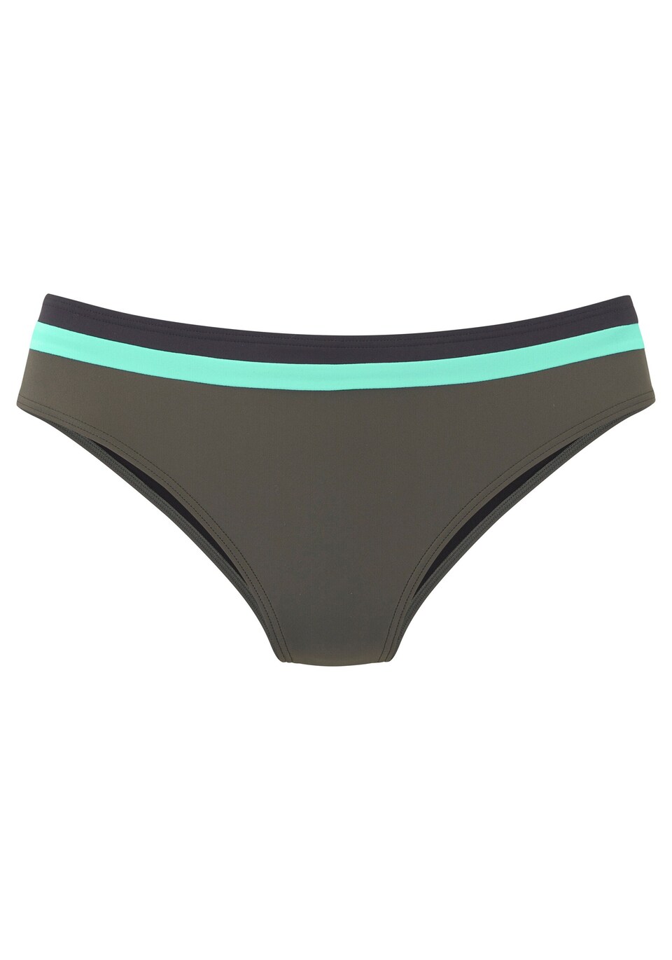 Bikiniunderdel turkos / choklad