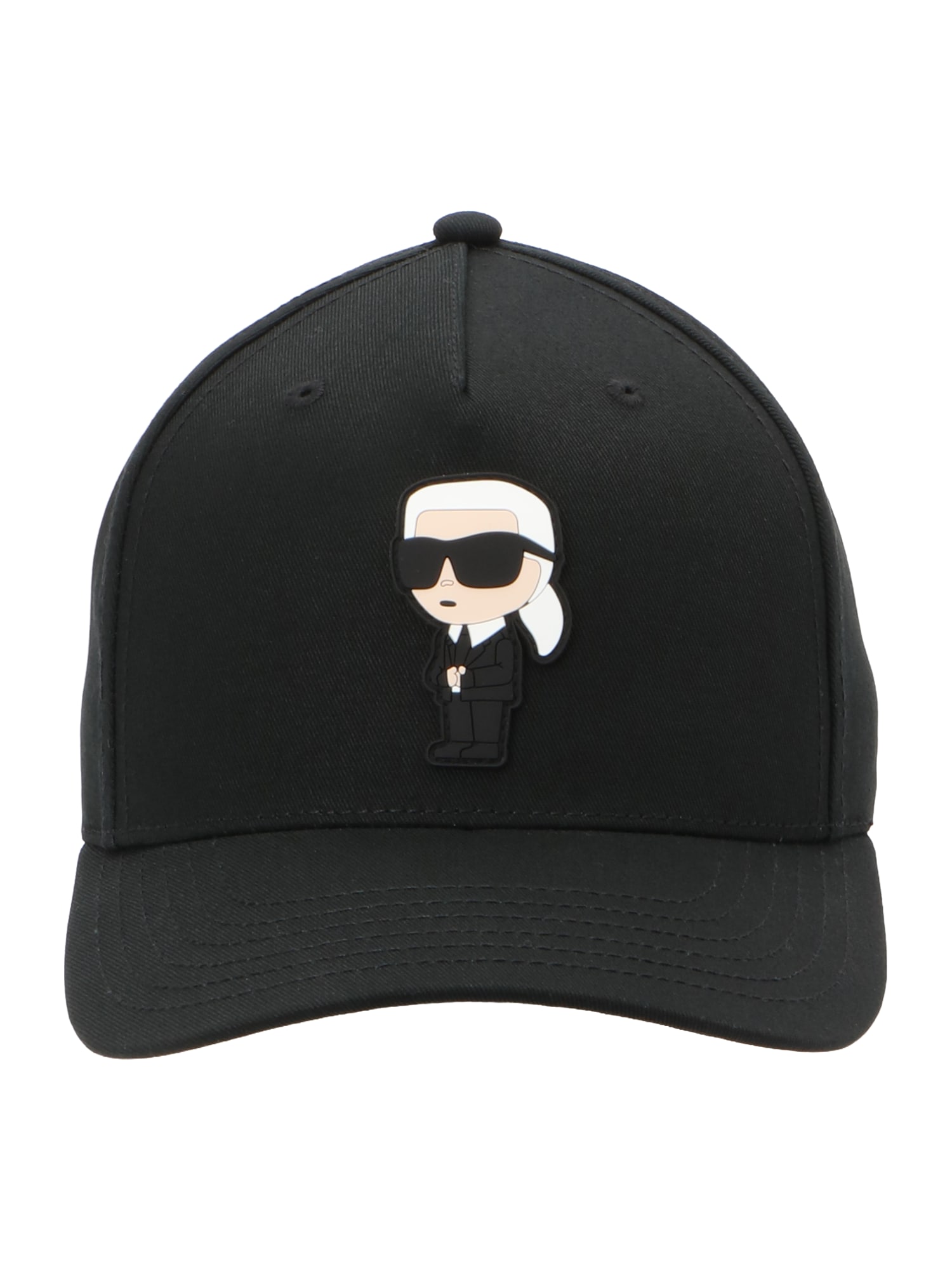 Karl Lagerfeld Șapcă culoarea pielii / negru / alb