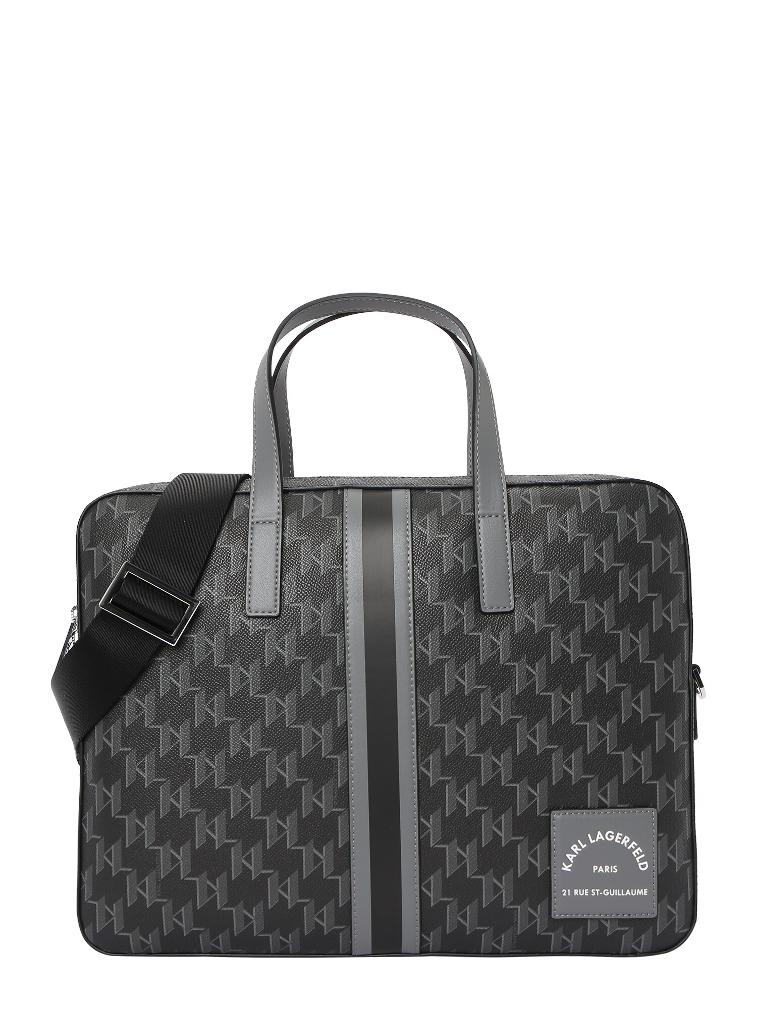 Karl Lagerfeld Laptoptáskák  szürke / sötétszürke / fekete / fehér akciós termékkép 1