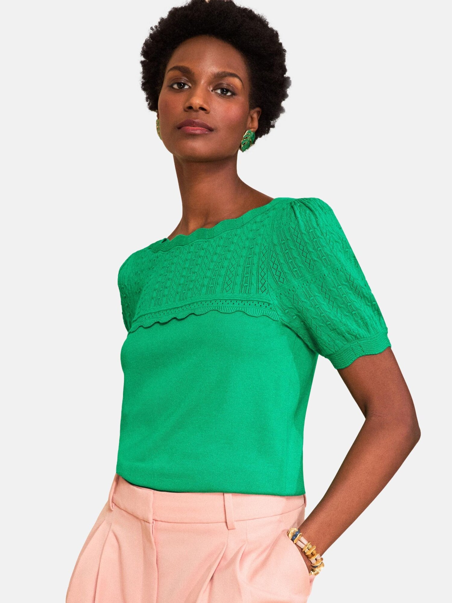love & roses Pulover  verde
