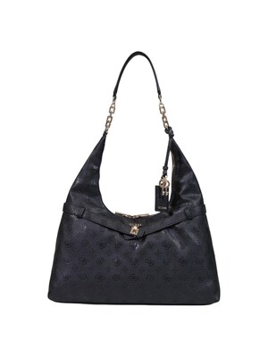 GUESS Bolso de hombro 'Ella'  negro