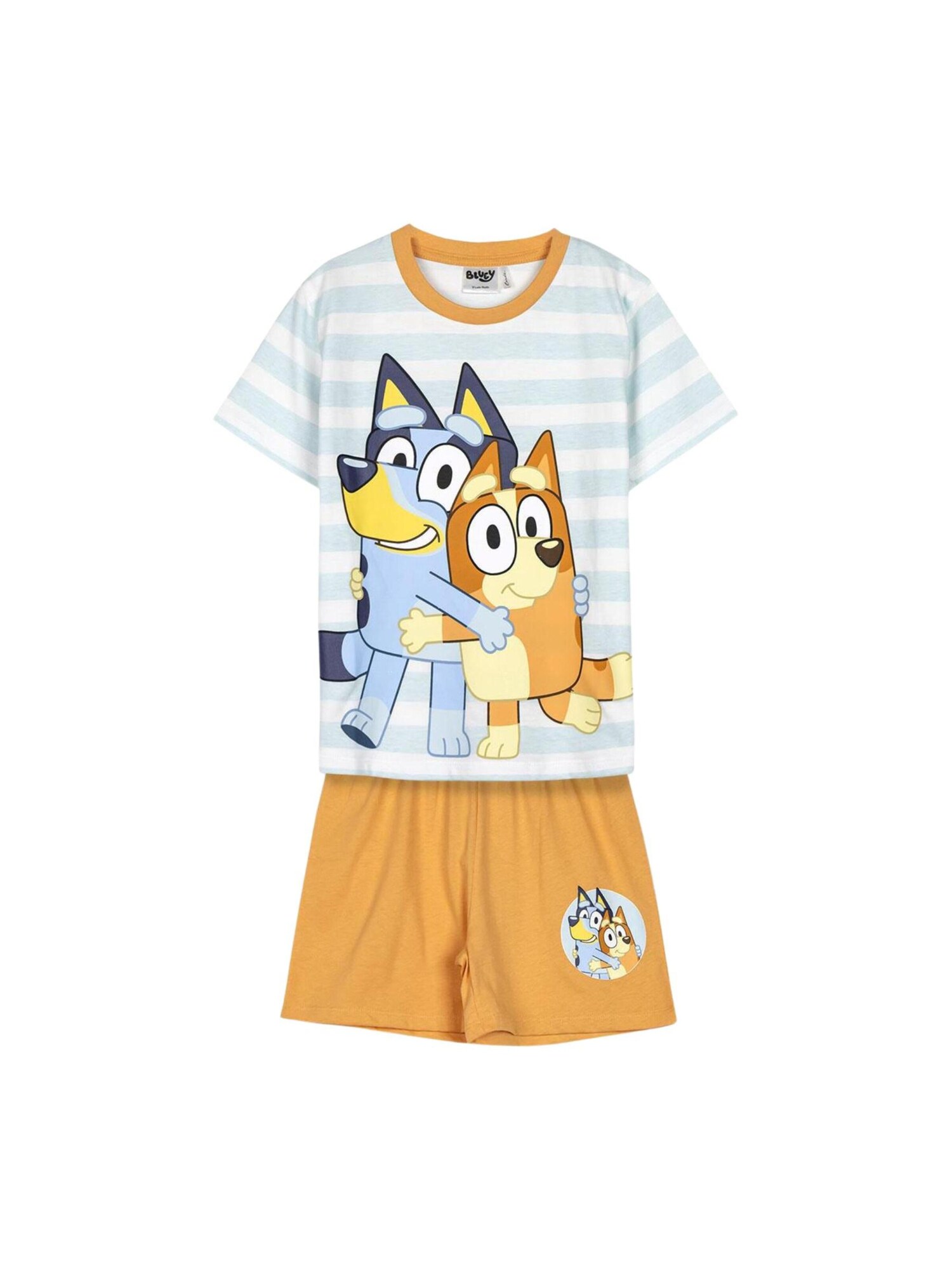 Cerdá Cerd Schlafanzug Bluey Jersey-Schlafanzug Kurz