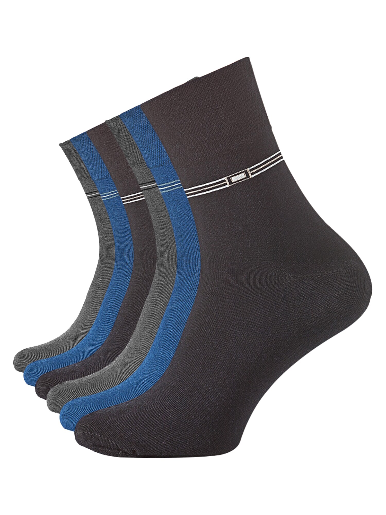 Cotton Prime Calcetines  marino / gris oscuro / negro