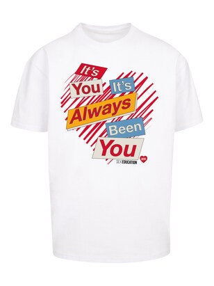 F4NT4STIC Shirt ‘Sex Education It’s Always You Netflix TV Series’ Blauw / Curry / Rood / Wit