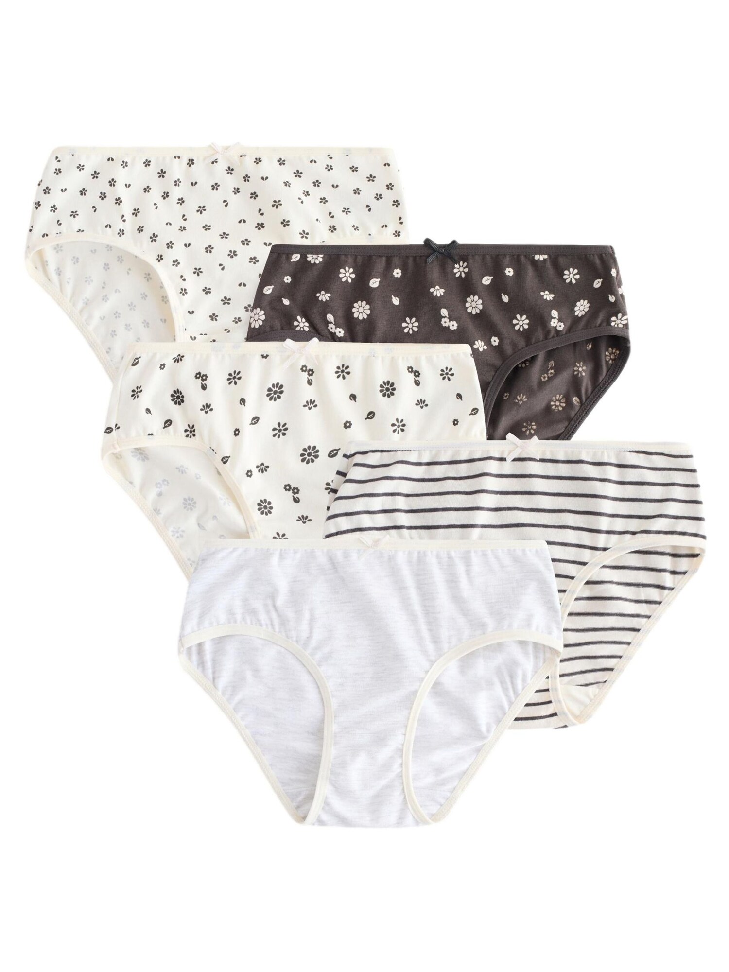 Next Chiloţi  negru / alb / alb murdar