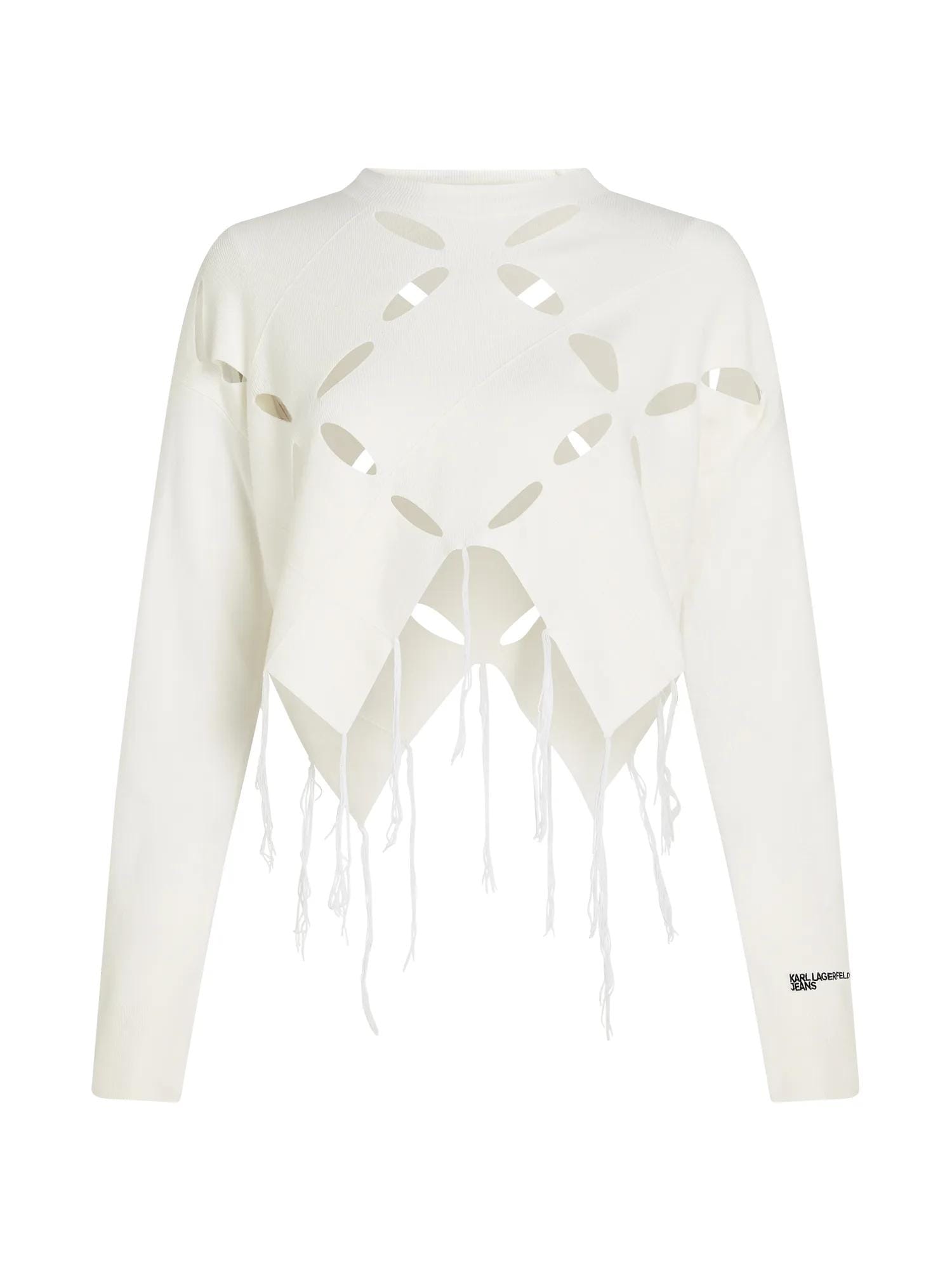 KARL LAGERFELD JEANS Tricou  crem