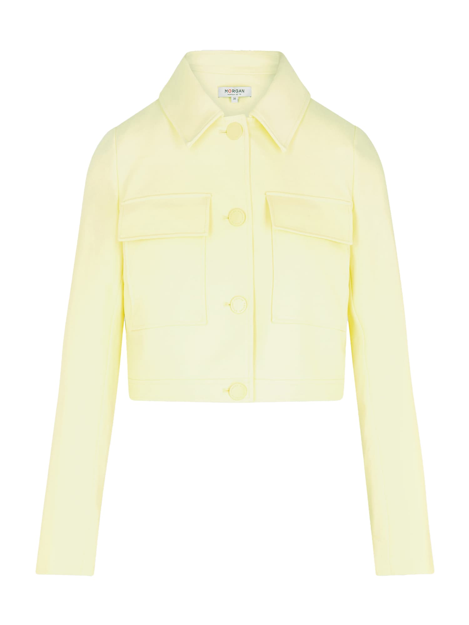 Morgan Prechodná bunda  pastelovo žltá