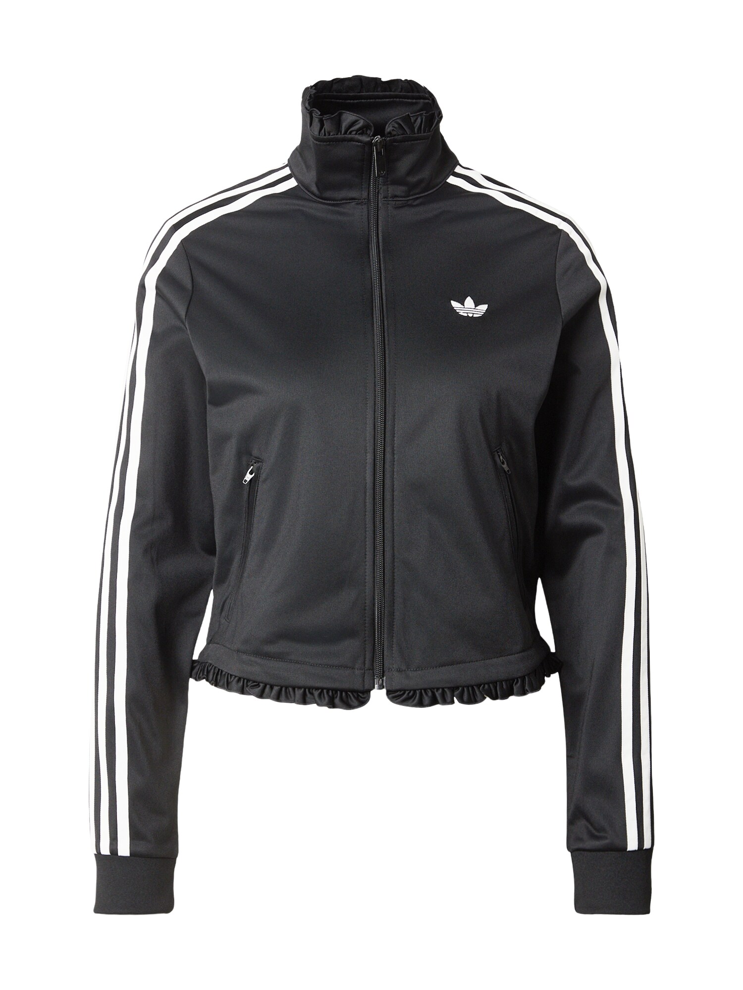 ADIDAS ORIGINALS Tepláková bunda 'FB'  čierna / biela