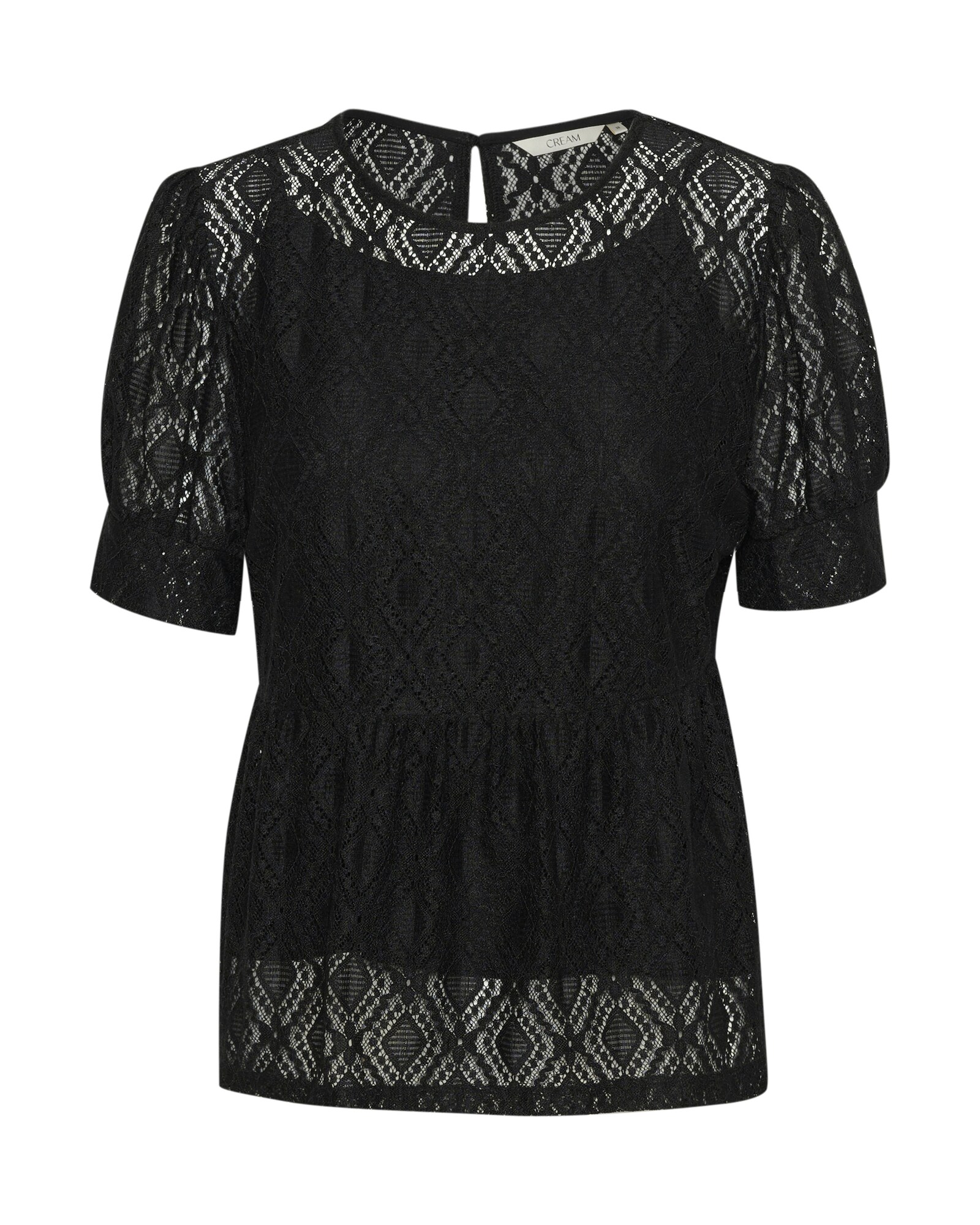 Cream Blusa 'Remi' negro