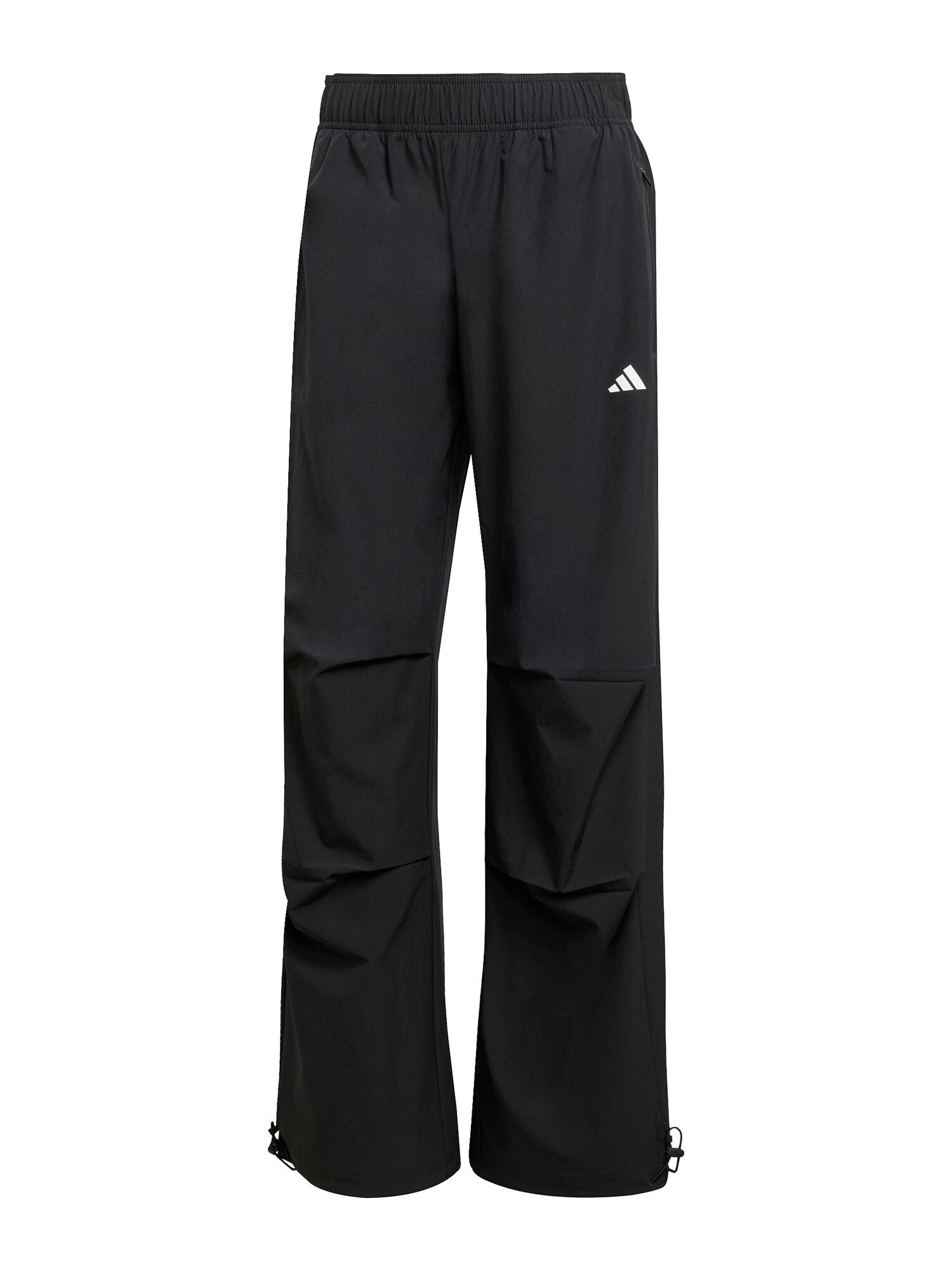 ADIDAS PERFORMANCE Pantaloni sport Essentials  negru / alb