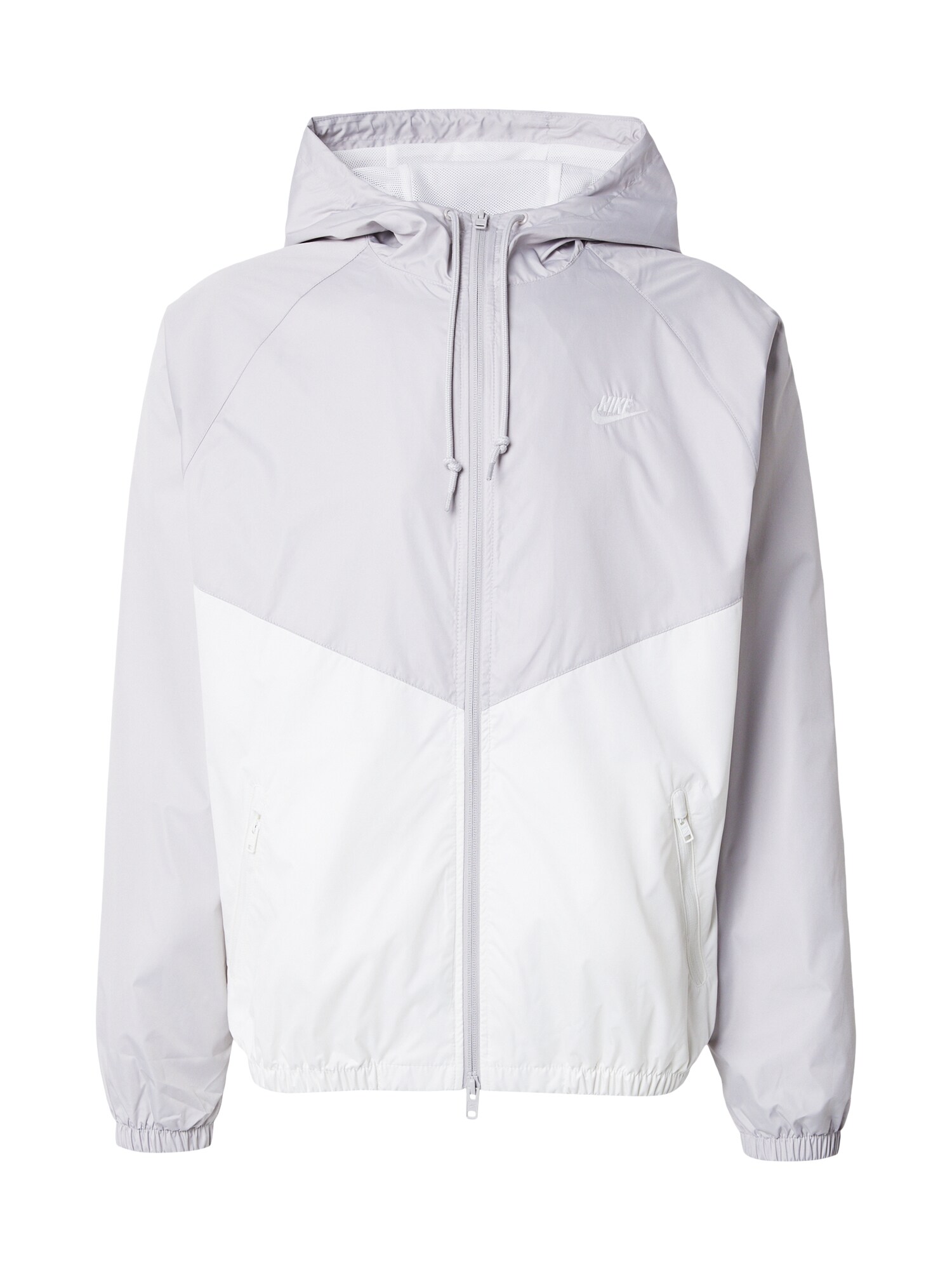 Nike Sportswear Geacă de primăvară-toamnă  gri / alb