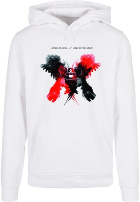 Merchcode Sweatshirt ‘Kings Of Leon – OBTN’ Gemengde kleuren / Wit