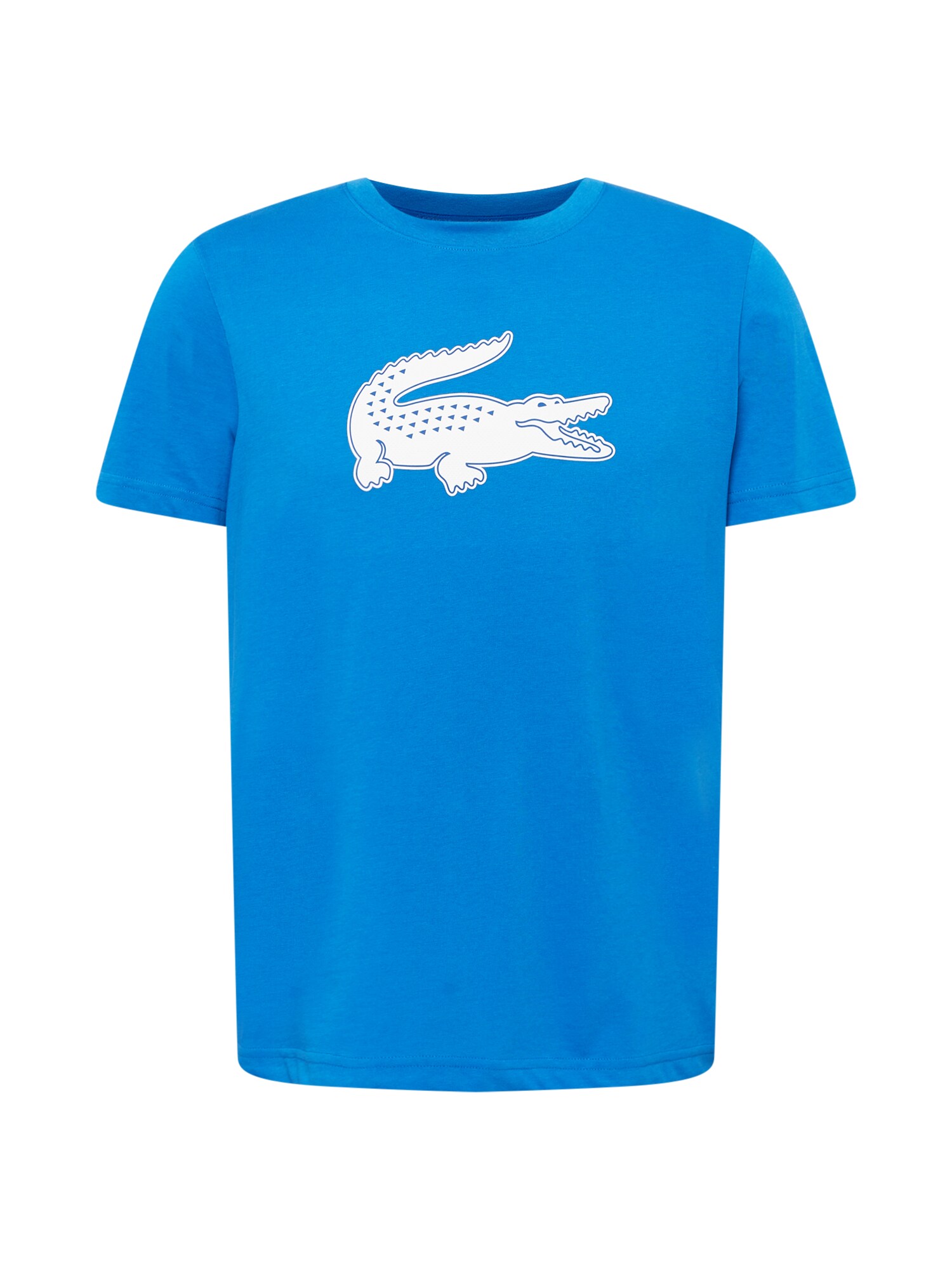 Lacoste Sport Sportiniai marškinėliai mėlyna / balta