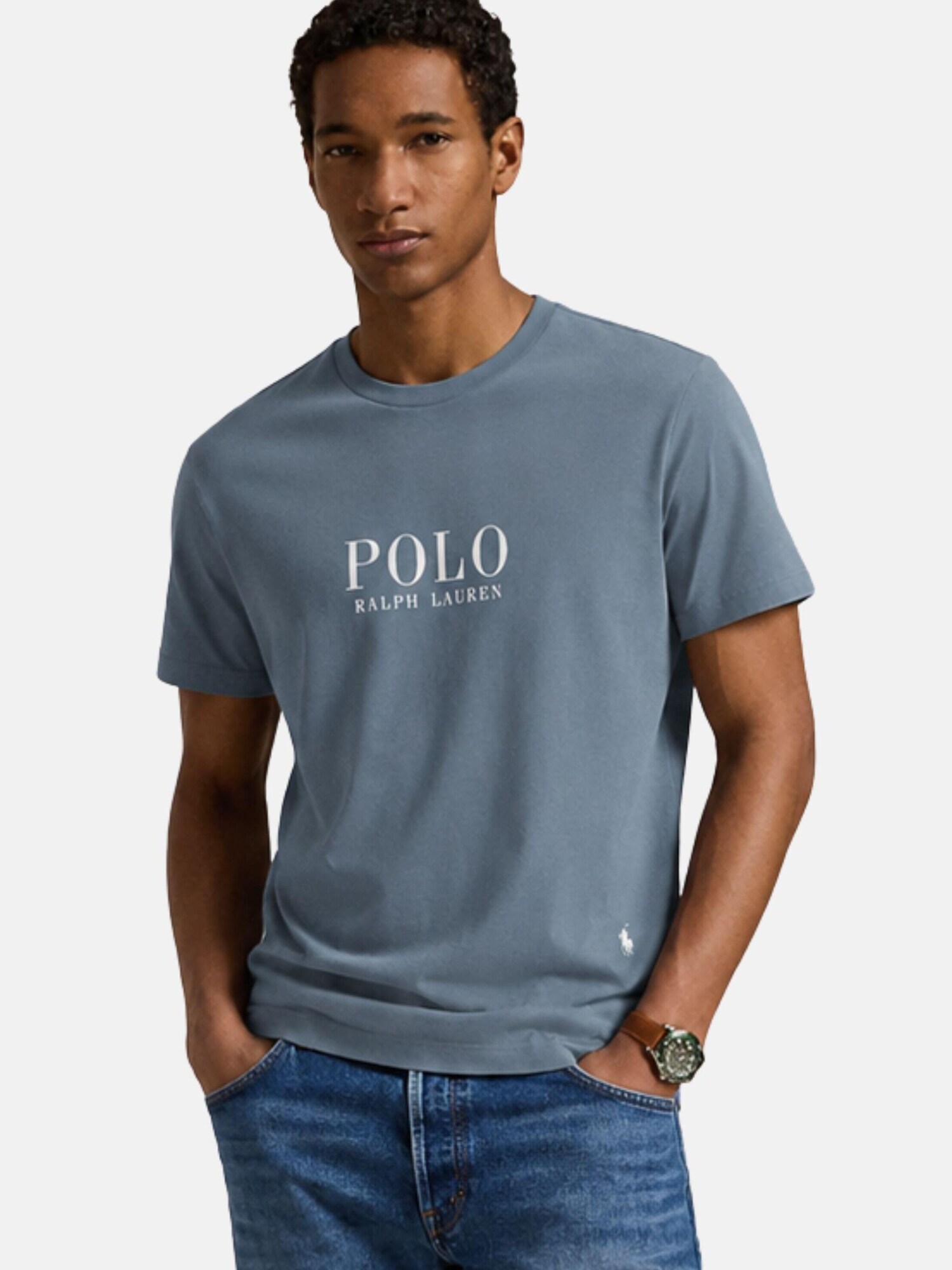 Polo Ralph Lauren Camiseta azul paloma – imagen 3