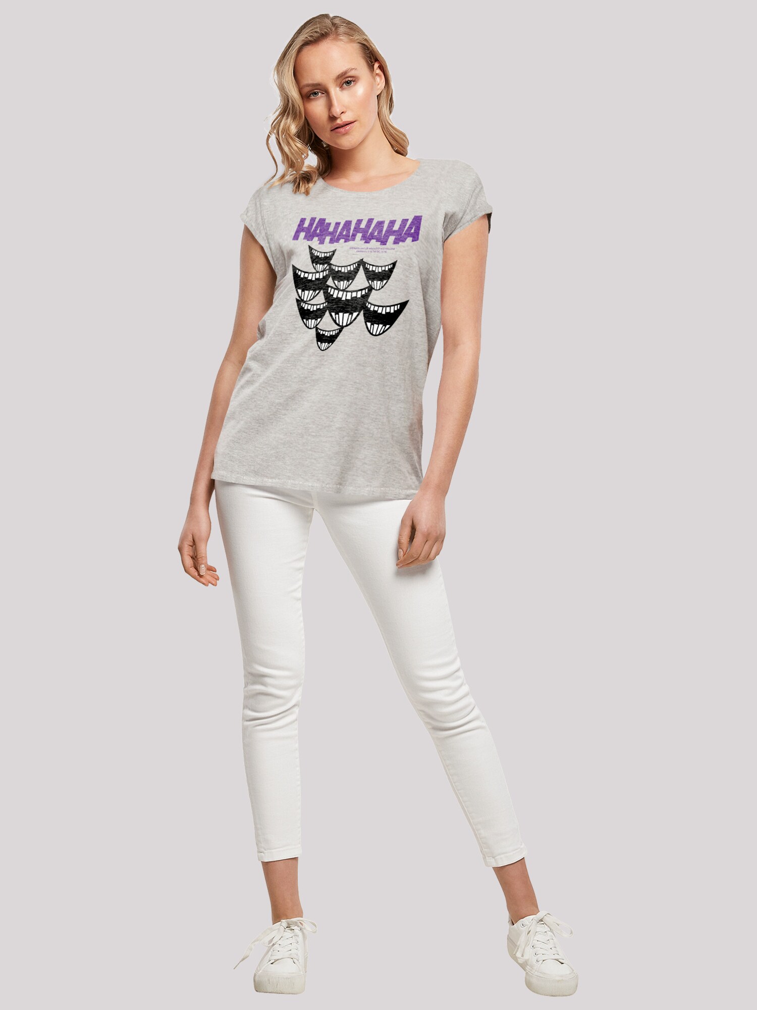 Thumbnail - T-Shirt 'DC Comis Superhelden Batman Joker Smile'