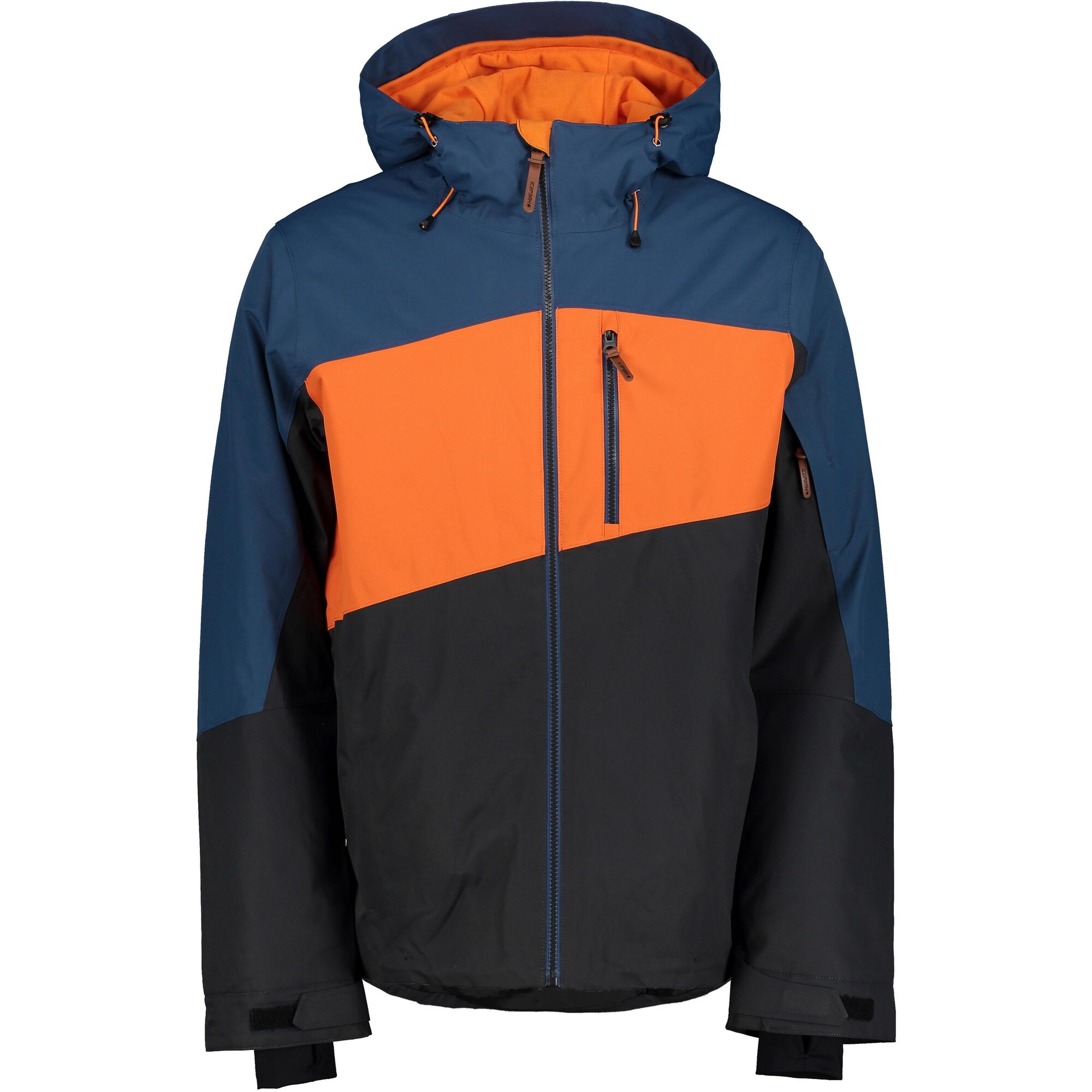ICEPEAK Laisvalaikio striukė  mėlyna / neoninė oranžinė / juoda