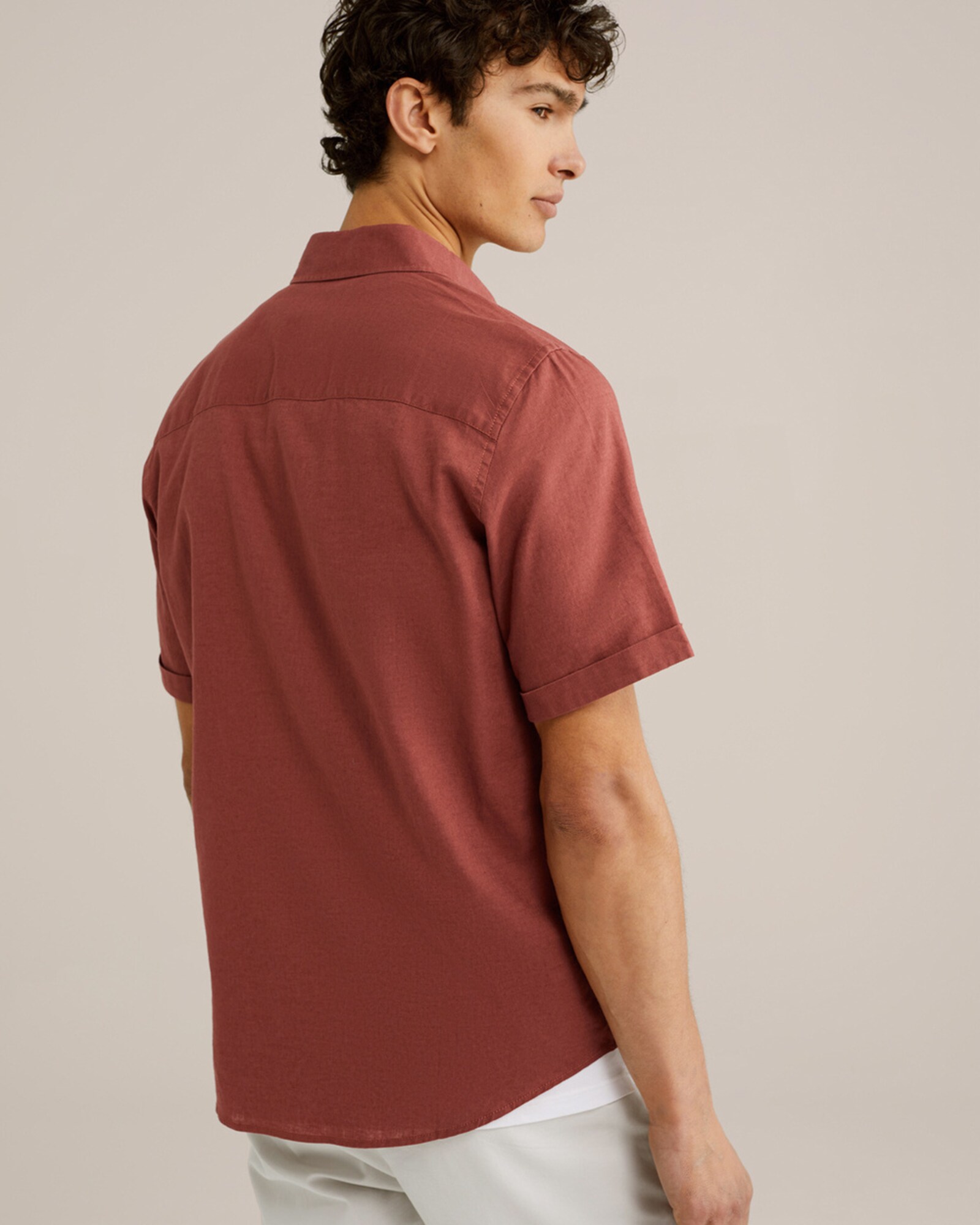 WE Fashion Ing  burgundi vörös termék 2. képe