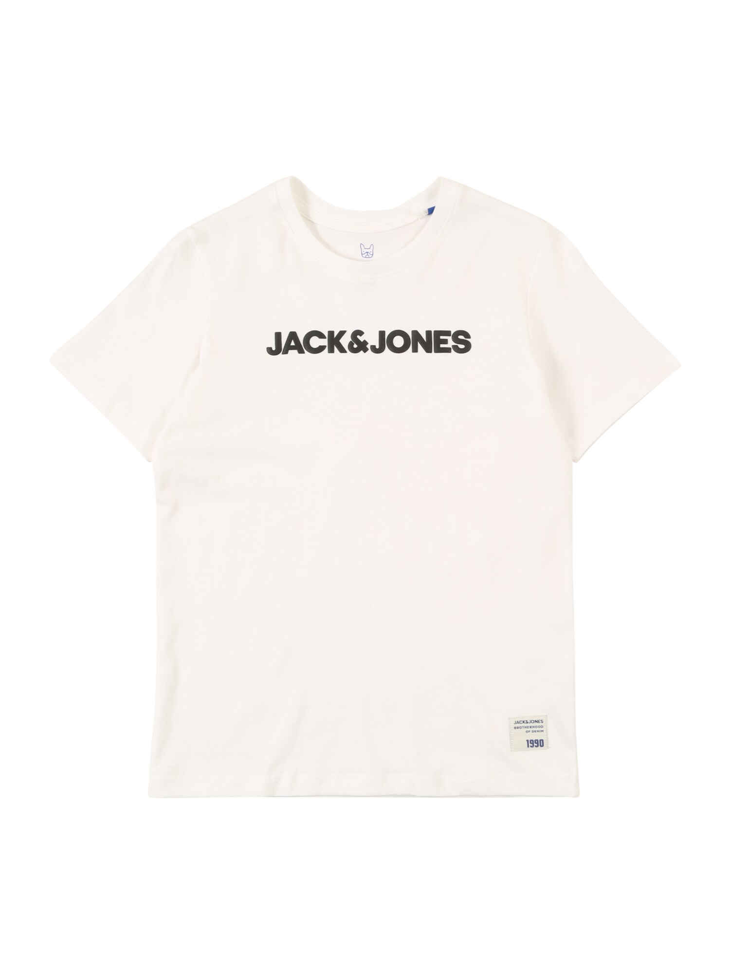 Jack & Jones Junior Marškinėliai '30 HISTORY'  balkšva / juoda