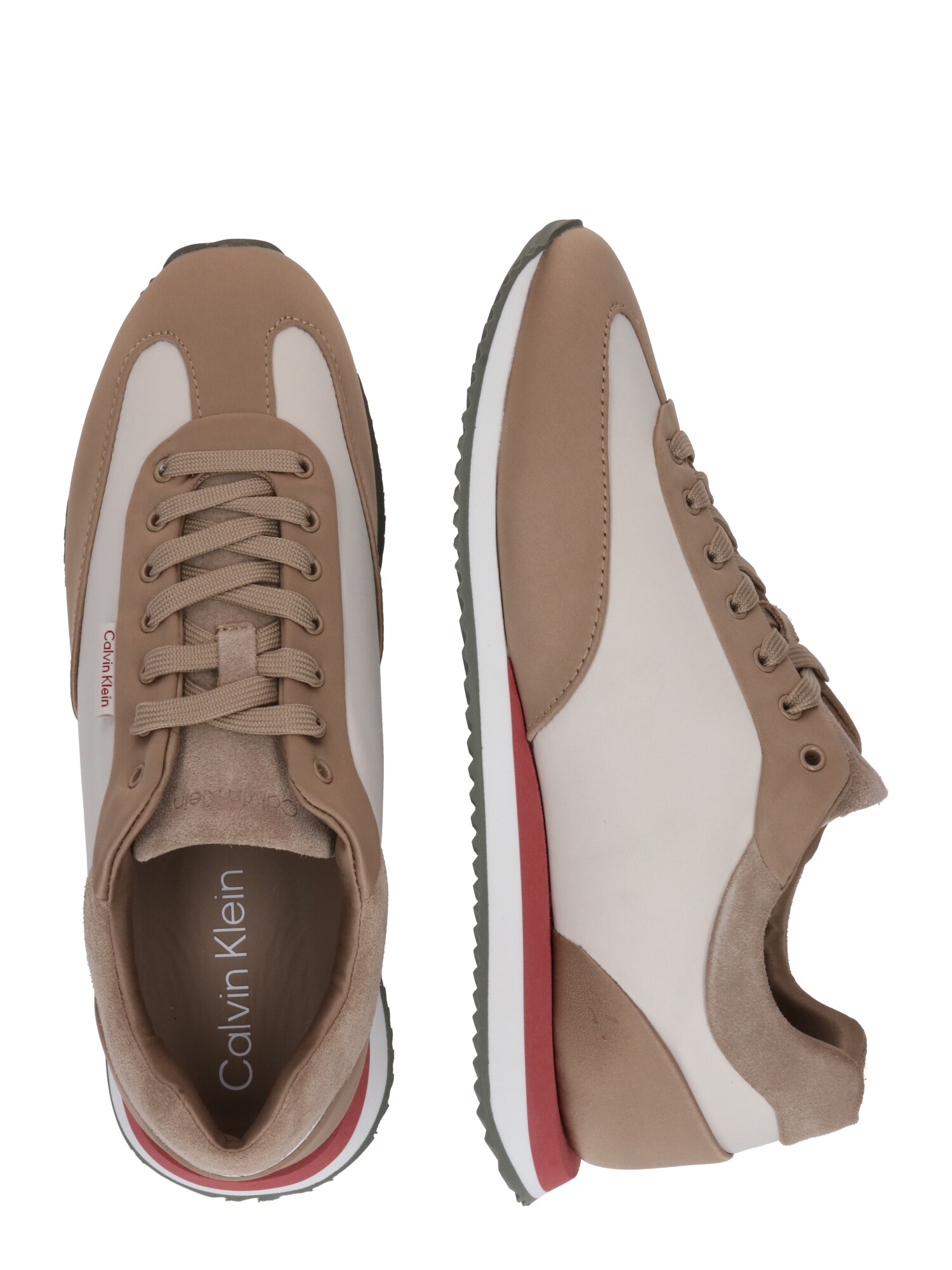 Calvin Klein Rövid szárú sportcipők  homok / sötét bézs termék 2. képe