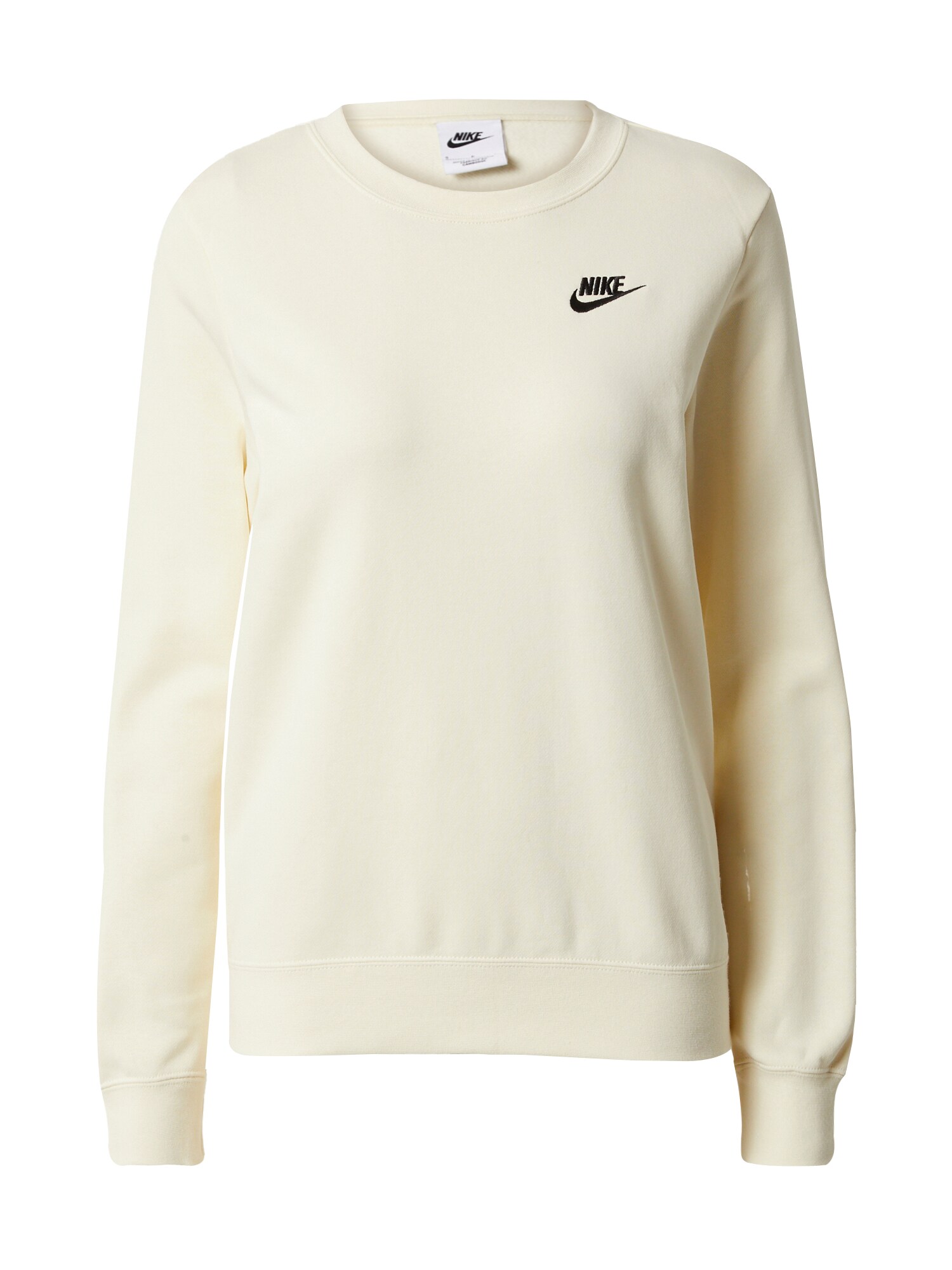 Nike Sportswear Mikina 'Club Fleece'  béžová / čierna