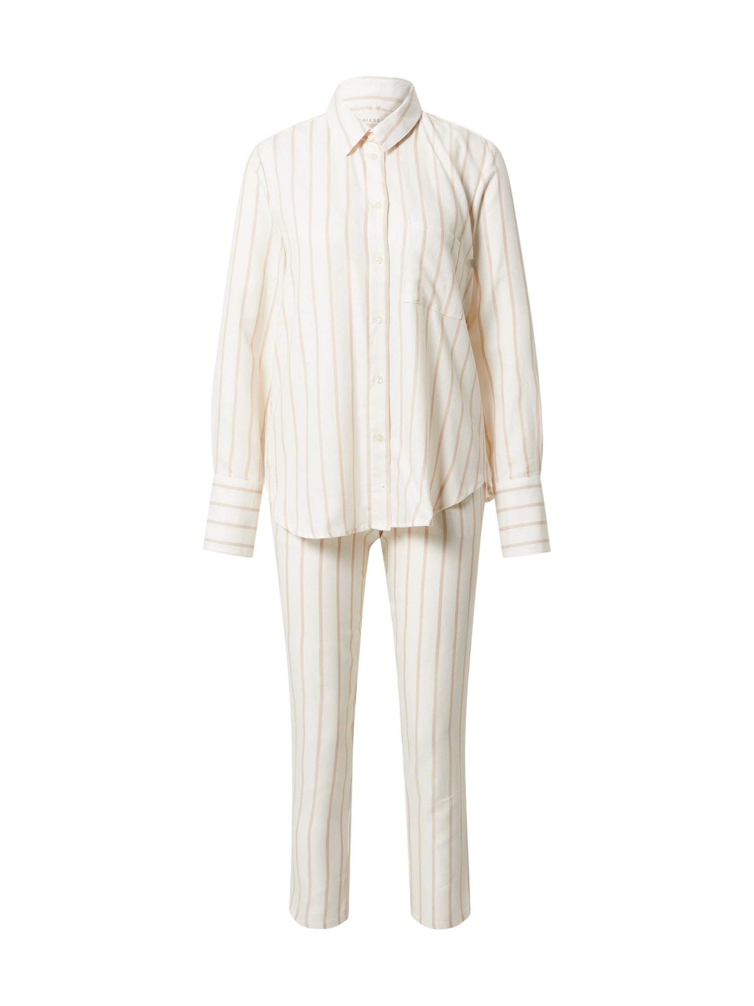 SCHIESSER Pijama  bege / offwhite