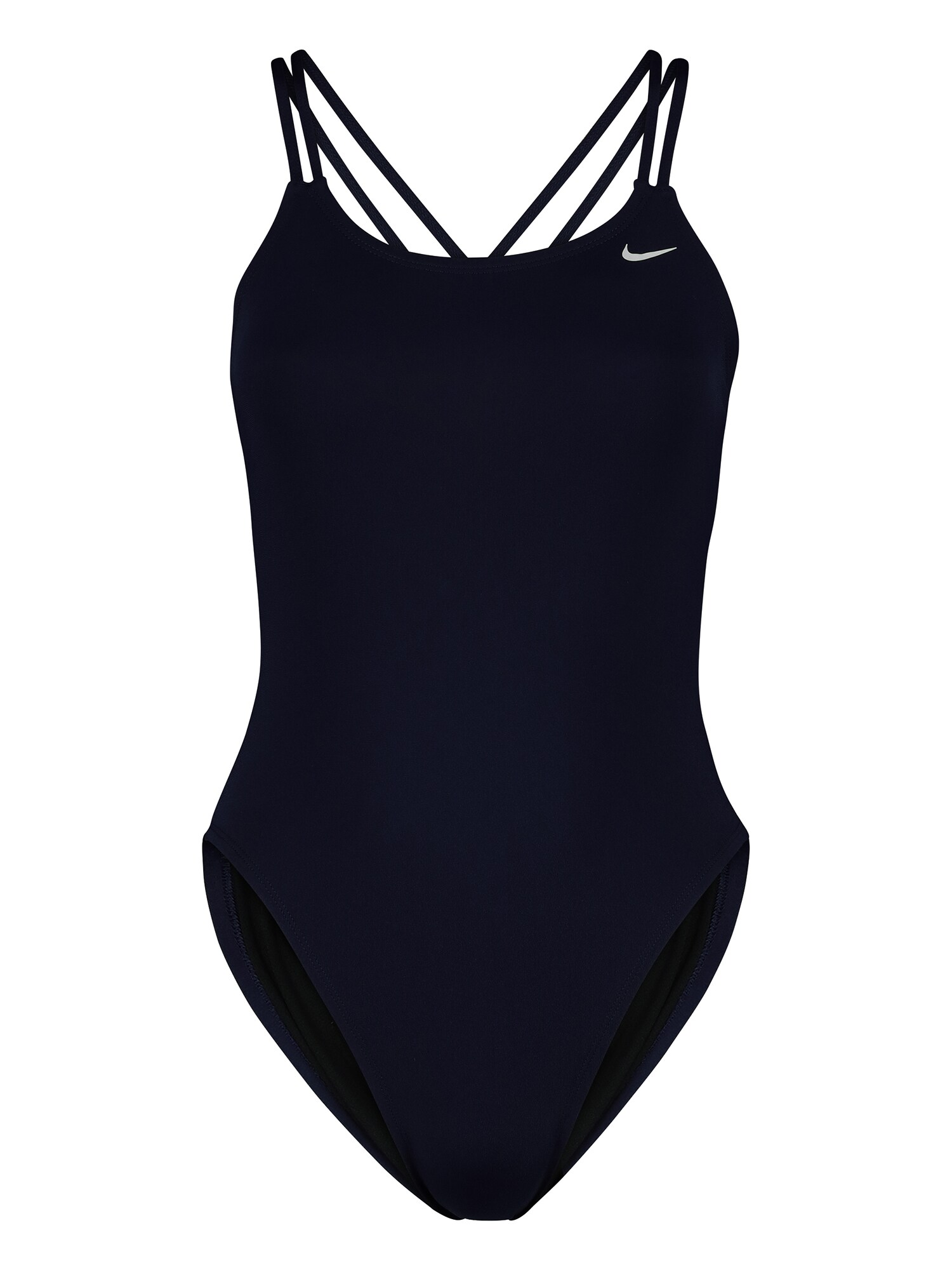 Nike Swim Sportinis maudymosi kostiumėlis 'Hydrastrong Solid Spiderback' tamsiai mėlyna