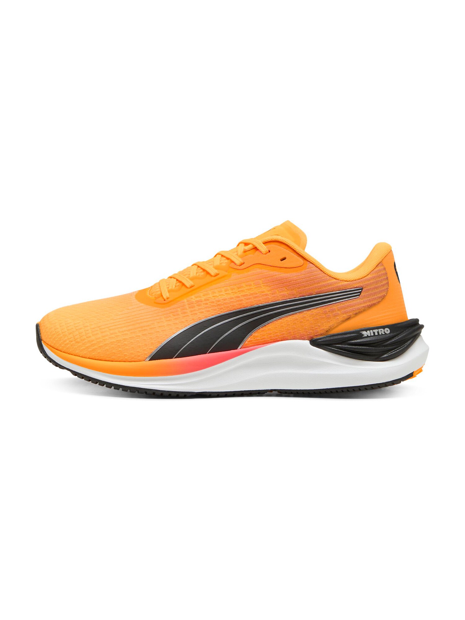 PUMA Bežecká obuv 'Electrify NITRO 3'  oranžová / čierna / strieborná