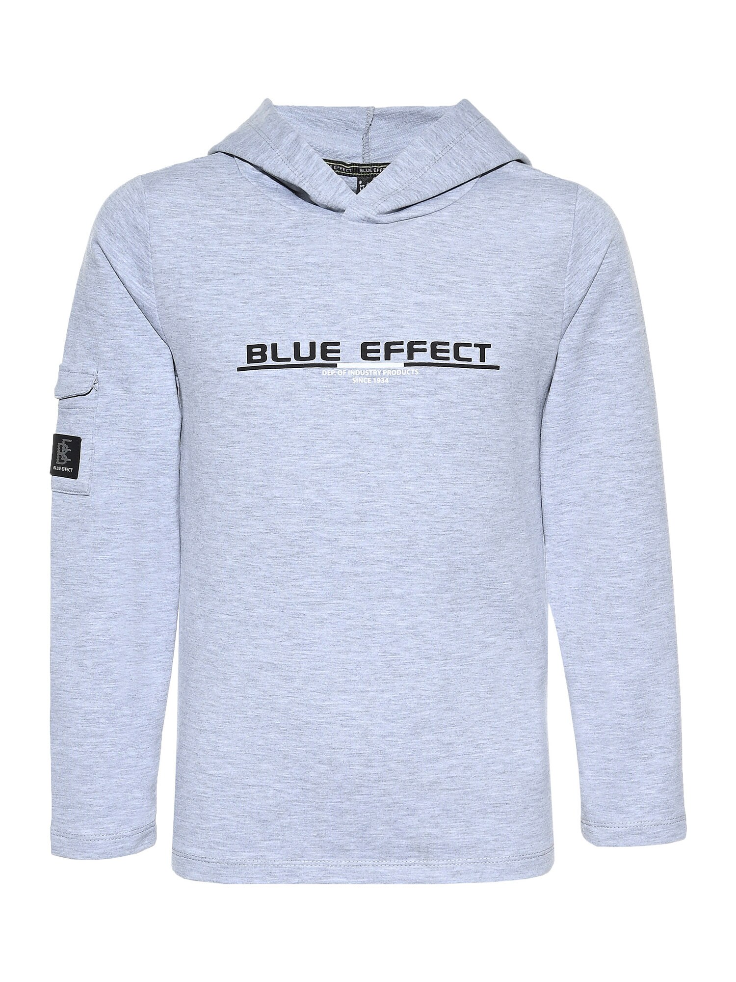 BLUE EFFECT Megztinis be užsegimo  pilka / juoda / balta
