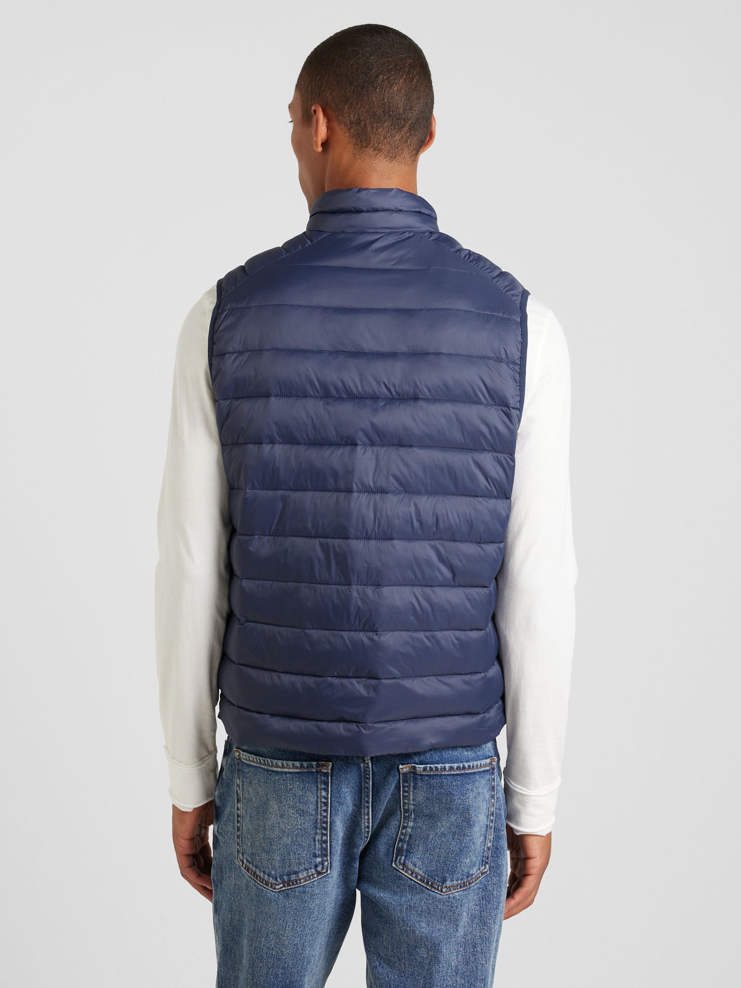 JACK & JONES Mellény 'JJESprint'  encián / piros / fehér termék 2. képe