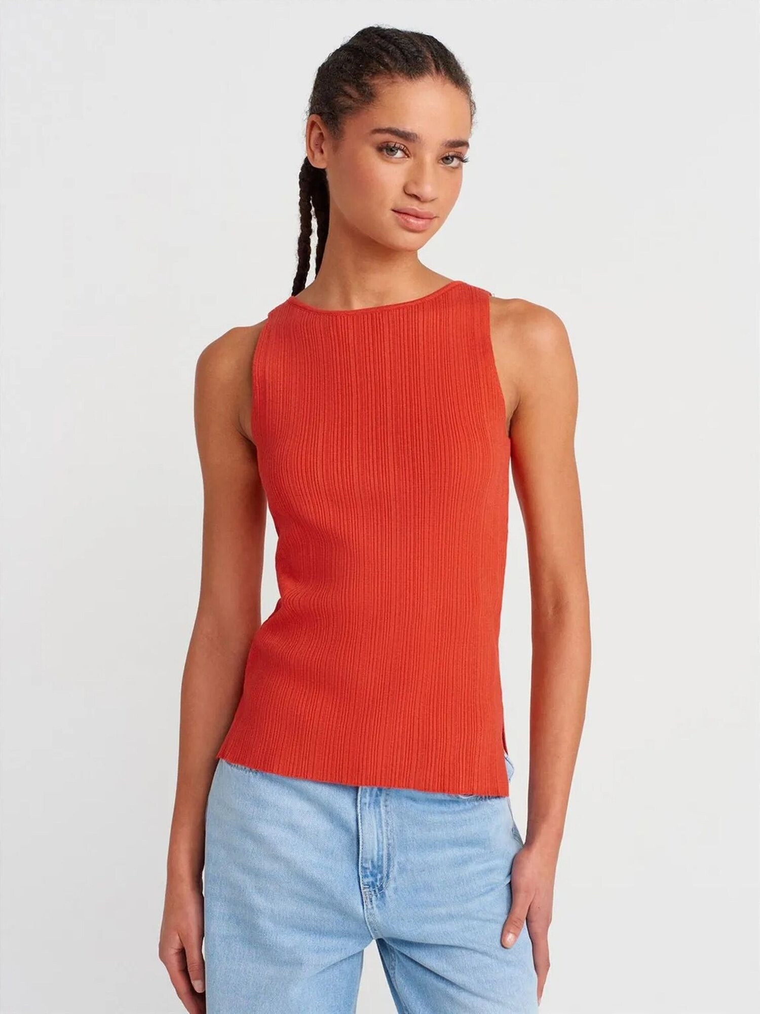 Dilvin Pulover 'Pullover' narančasto crvena