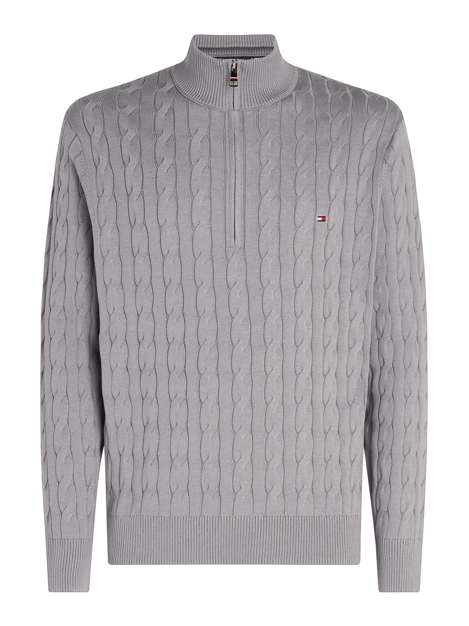 TOMMY HILFIGER Pulover Classic  gri