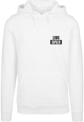 Merchcode Sweatshirt ‘Lewis Capaldi – PP’ Zwart / Wit