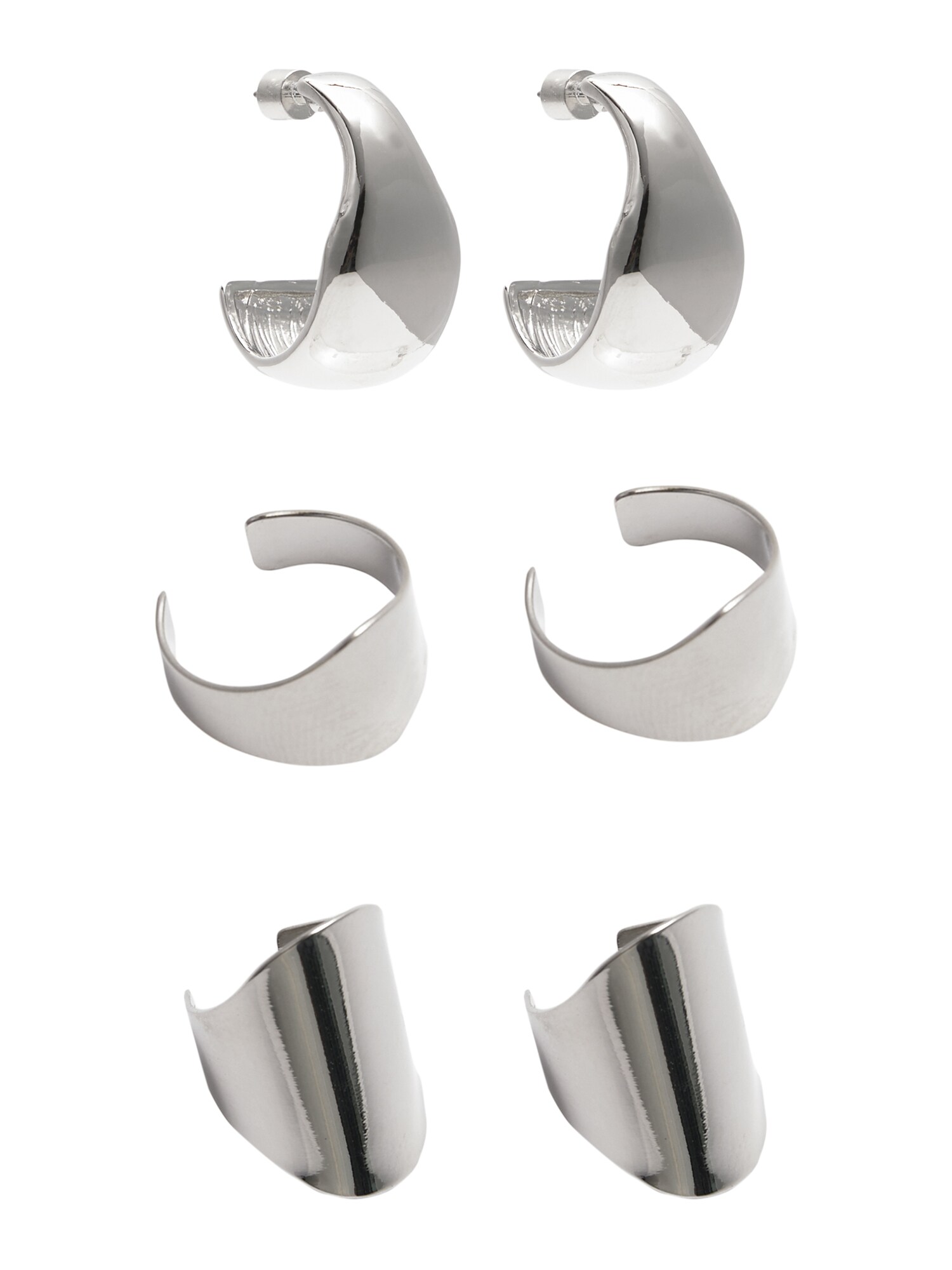 Pull&Bear Cercei  argintiu