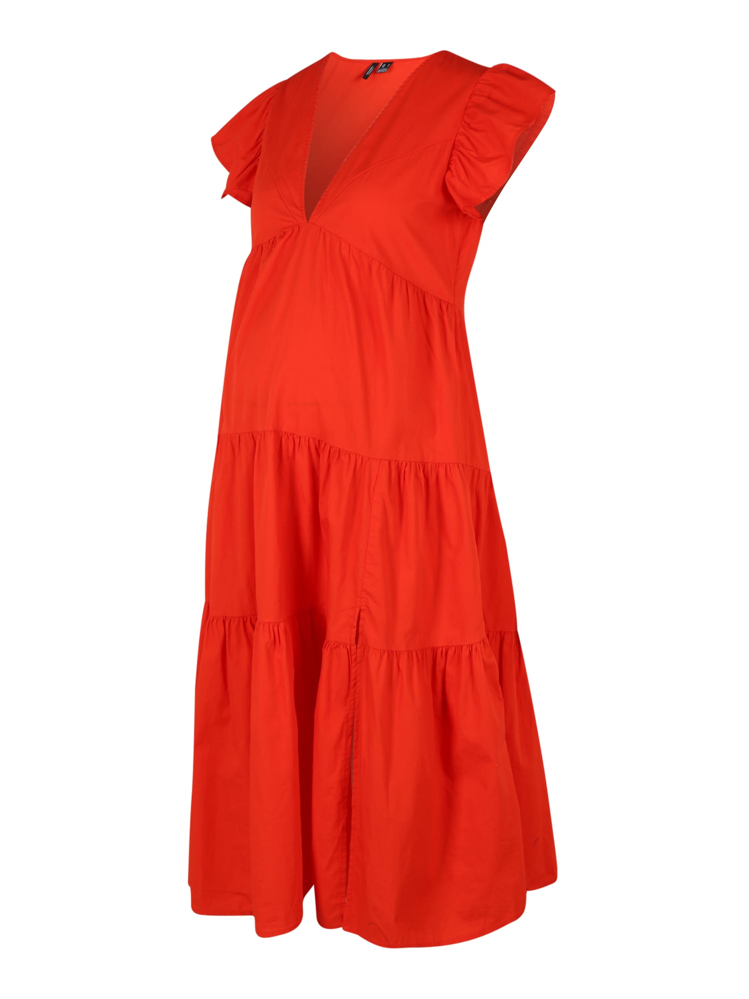 Vero Moda Maternity Suknelė 'Jarlotte' oranžinė-raudona